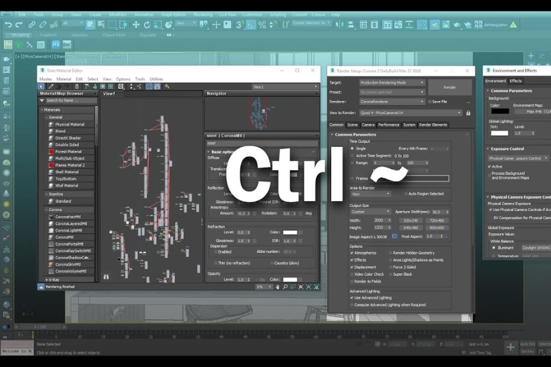 Tổng hợp các phím tắt trong 3ds Max giúp thao tác nhanh và chuyên nghiệp hơn