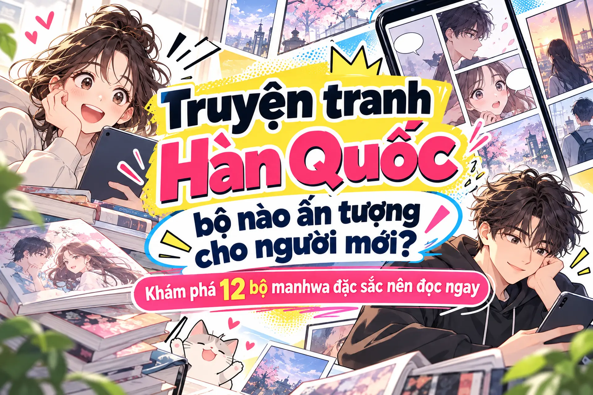 Truyện tranh Hàn Quốc bộ nào ấn tượng cho người mới? Khám phá 12 bộ manhwa đặc sắc nên đọc ngay
