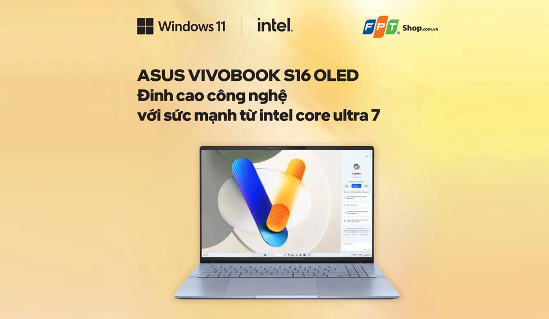 Asus VivoBook S16 OLED: Đỉnh Cao Công Nghệ Với Sức Mạnh Từ Intel Core Ultra 7