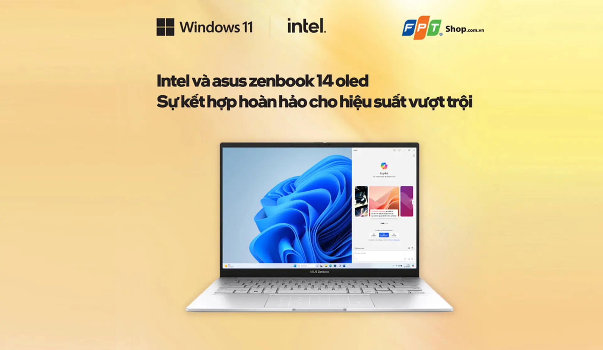 Intel và Asus Zenbook 14 OLED - Sự Kết Hợp Hoàn Hảo Cho Hiệu Suất Vượt Trội