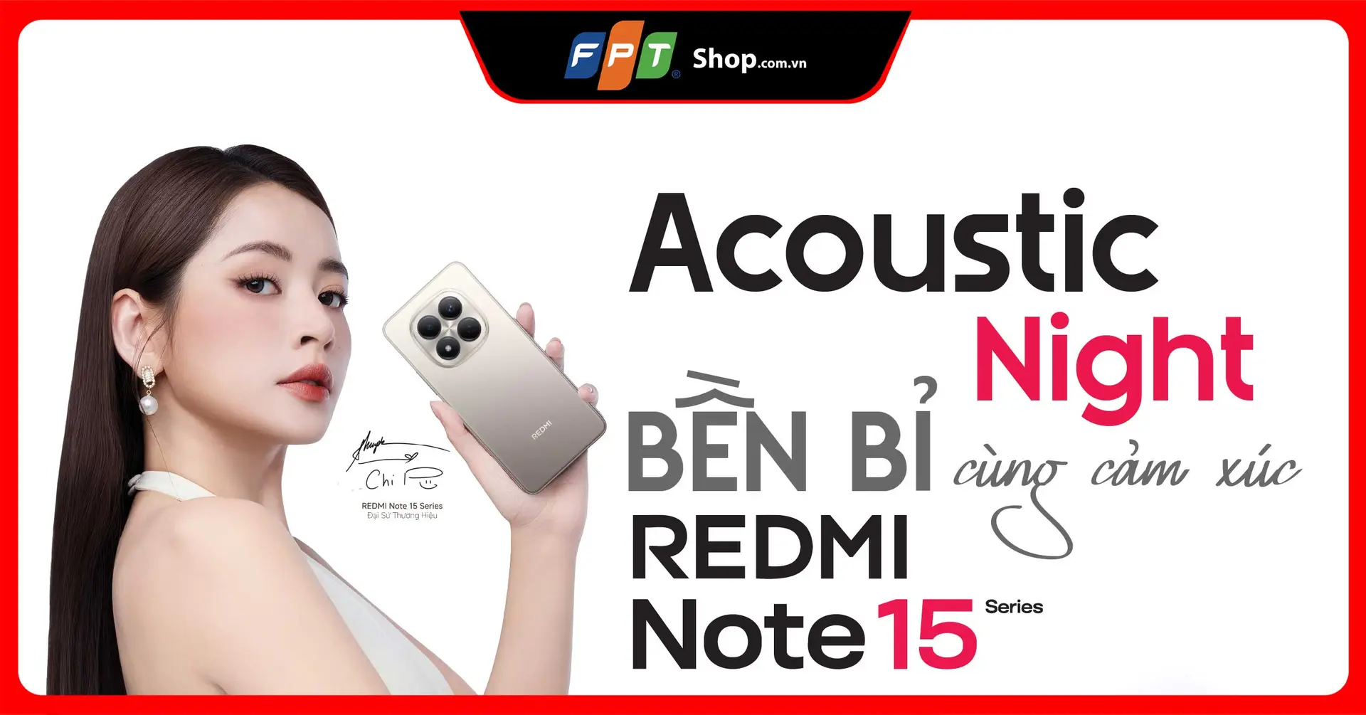 Acoustic Night “Redmi Note 15 Series: Bền bỉ cùng cảm xúc” khuấy động buổi tối Đà Lạt