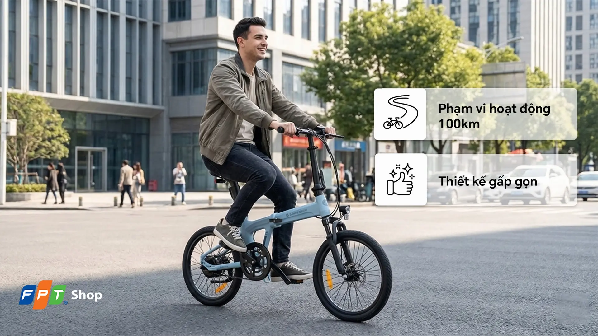 Xe Đạp Trợ Lực Điện ADO A20 Air