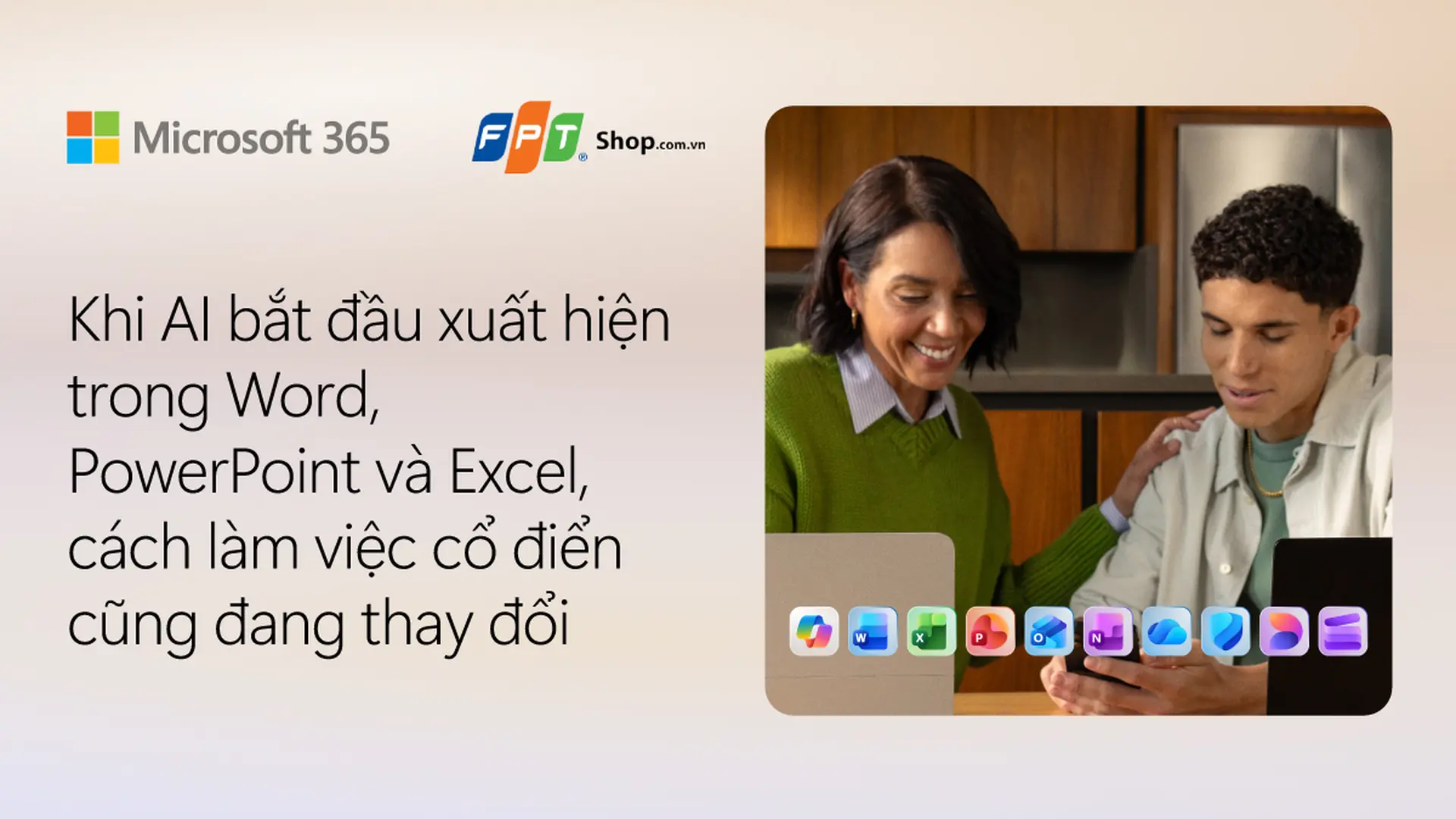 Khi AI bắt đầu xuất hiện trong Word, PowerPoint và Excel, cách làm việc cổ điển cũng đang thay đổi