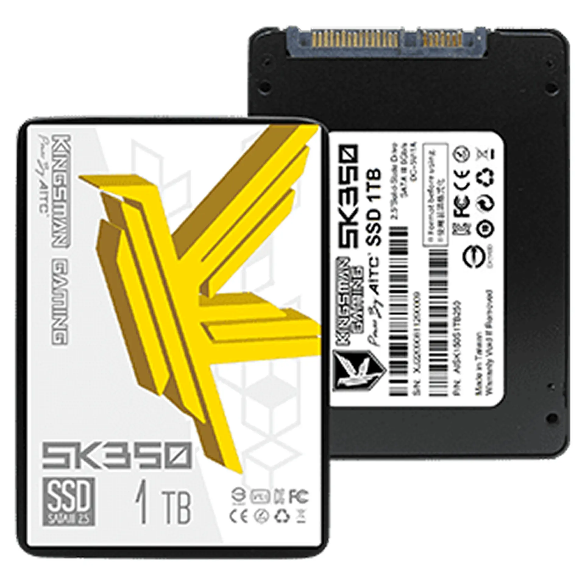 Ổ Cứng SSD AITC Kingsman 1TB 2.5" SATA III Đọc: 520 MB/s - Ghi: 450 MB/s (1000SK350)