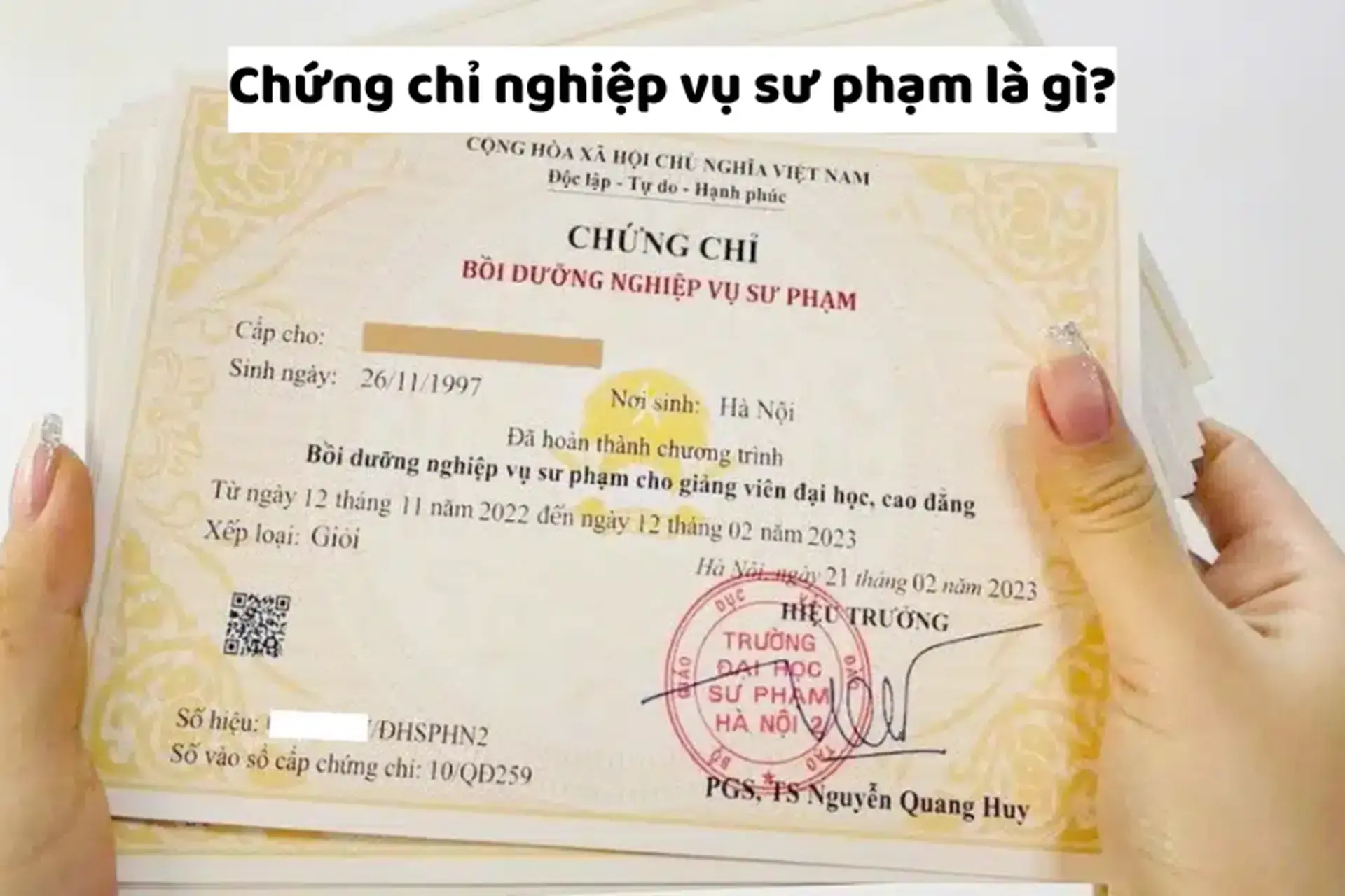 Chứng chỉ nghiệp vụ sư phạm là gì? Top các trường uy tín cung cấp chứng chỉ này