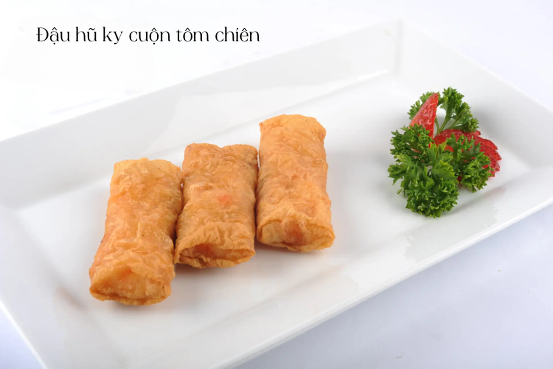 Cách làm đậu hũ ky cuộn tôm chiên giòn rụm, thơm ngon khó cưỡng ngay tại nhà