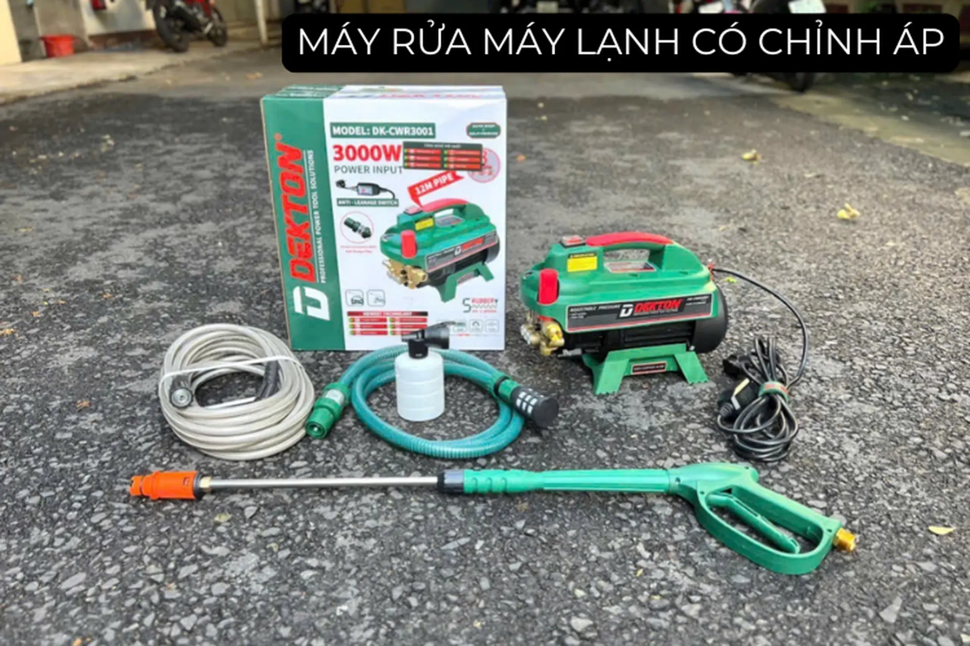 Máy rửa máy lạnh có chỉnh áp là gì? Hướng dẫn sử dụng máy rửa máy lạnh có chỉnh áp