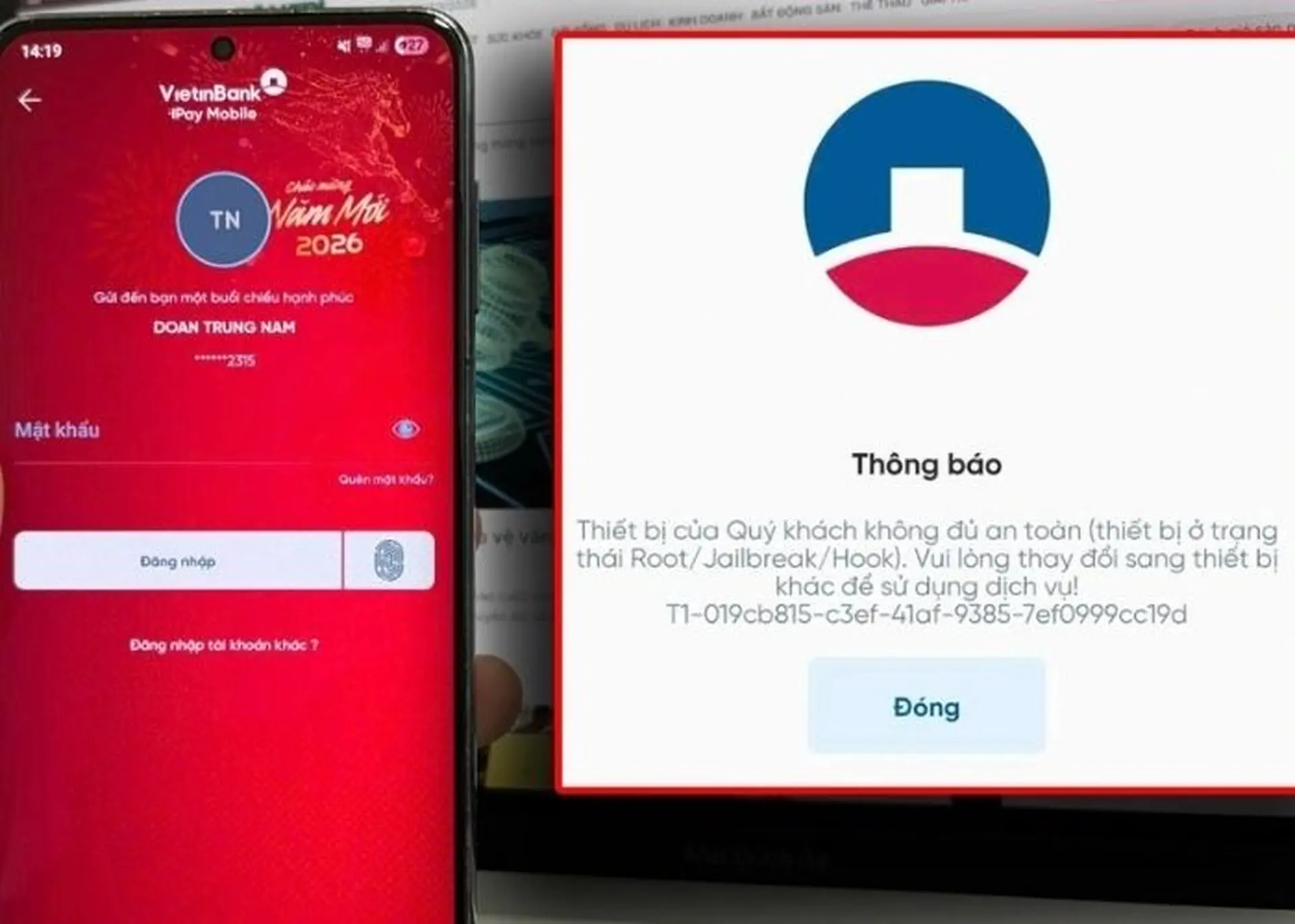 App ngân hàng báo thiết bị không an toàn: Vì sao bị chặn và cách xử lý nhanh, an toàn nhất