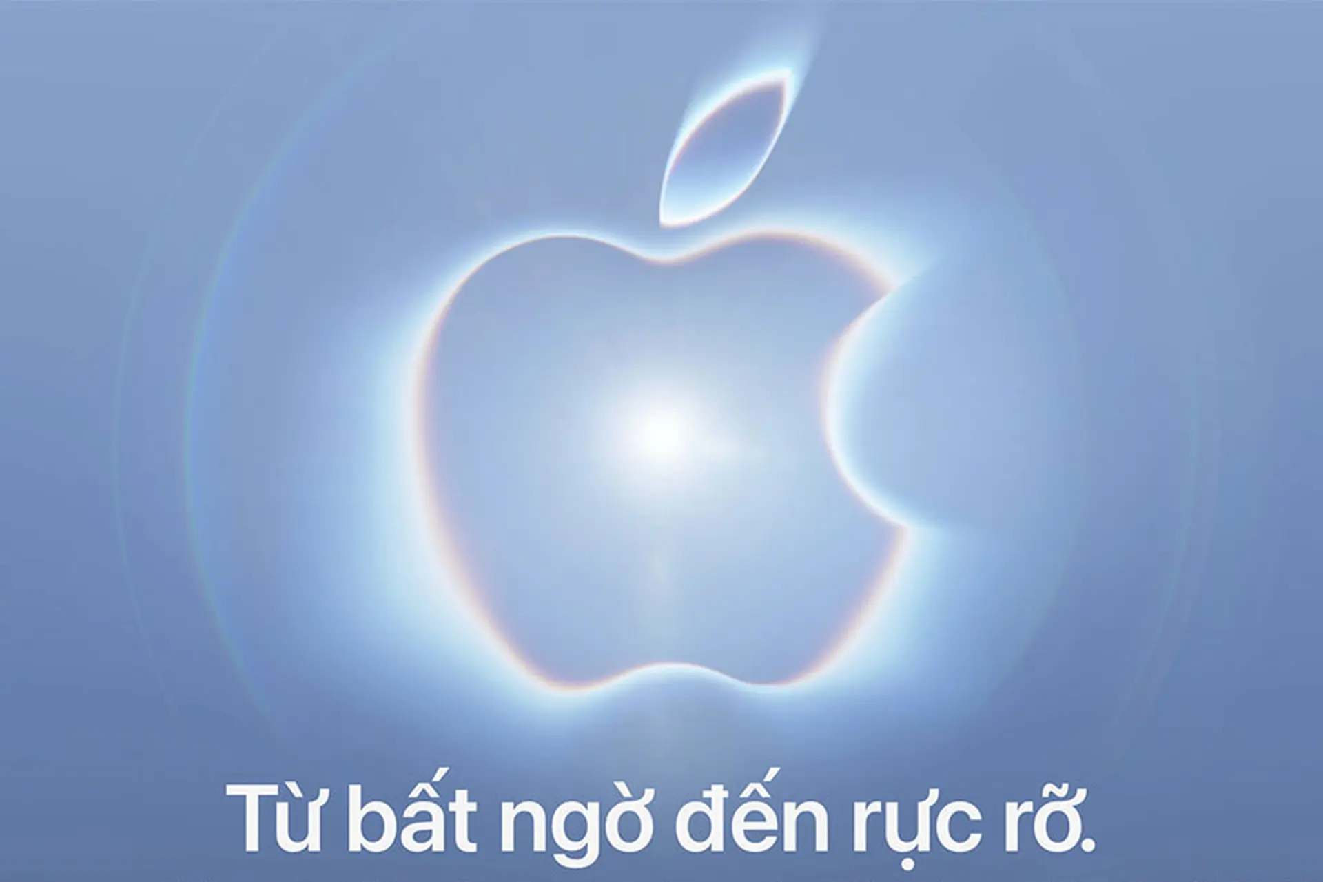 Apple công bố sự kiện ngày 9/9 với thông điệp “Từ bất ngờ đến rực rỡ”