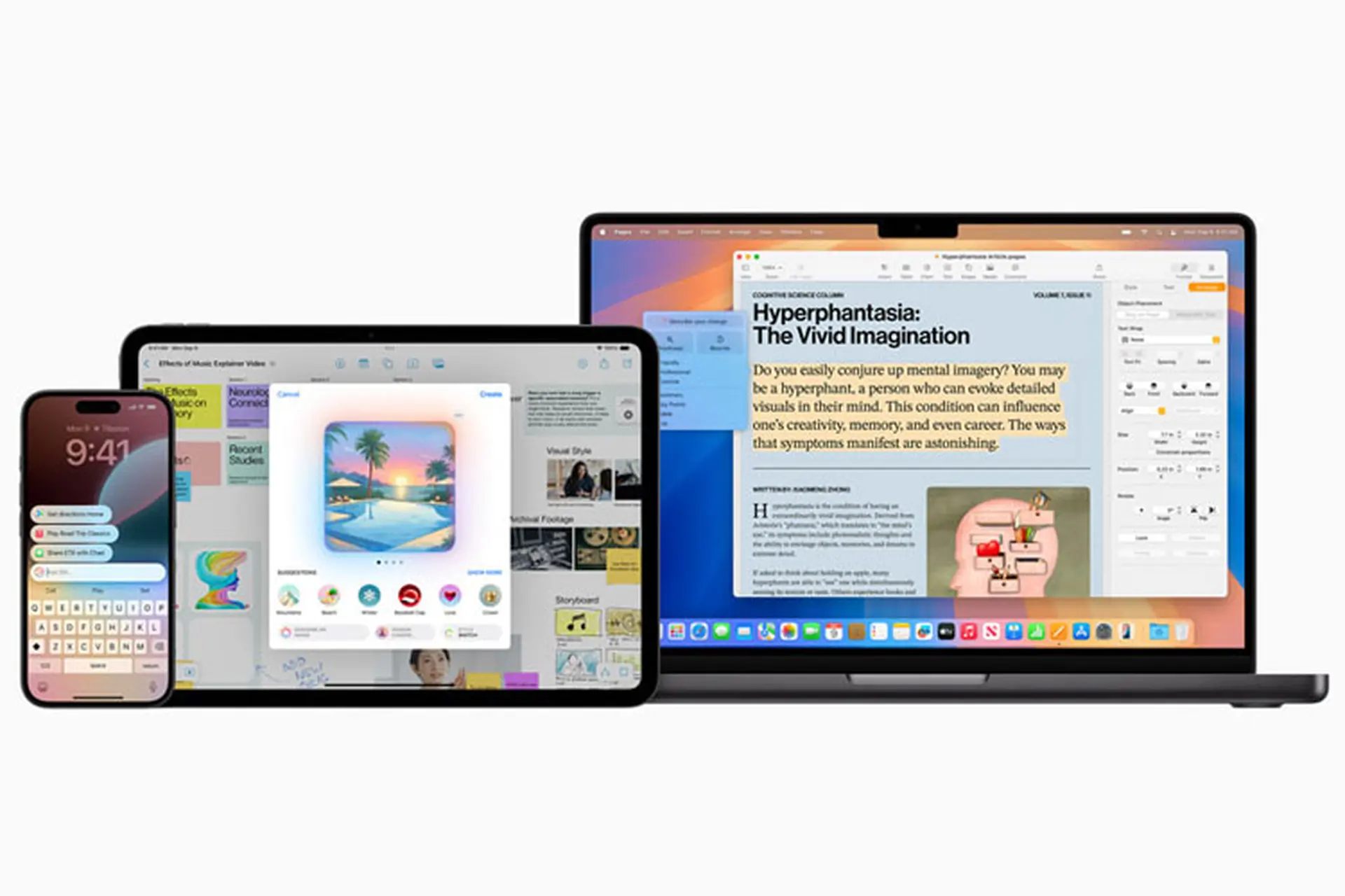 Apple Intelligence sẽ được triển khai trên iPhone, iPad và máy Mac từ tháng 10 tới