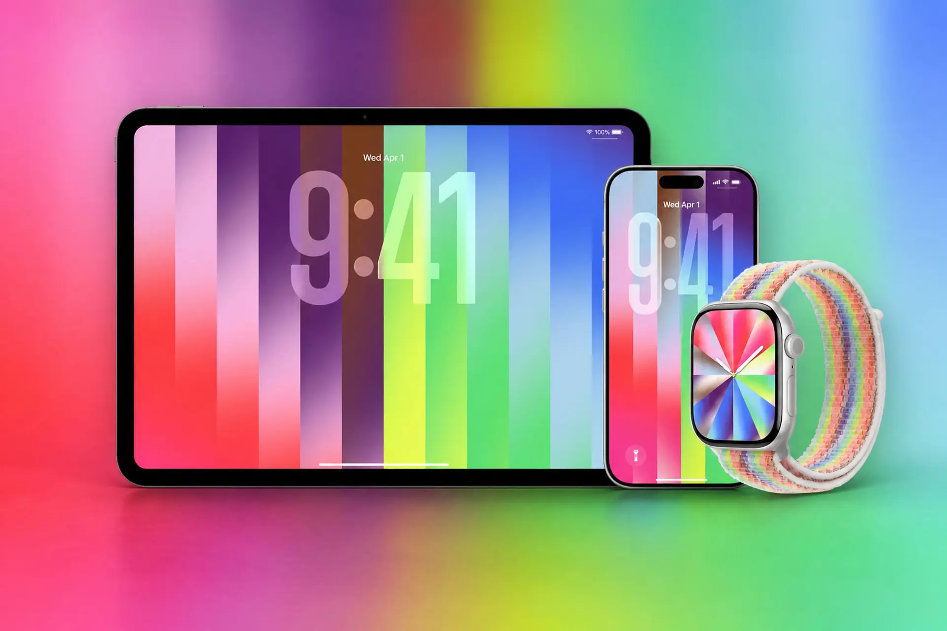 Apple ra mắt bộ sưu tập Pride 2026: Dây đeo 11 màu dệt chuyển sắc, mặt đồng hồ tùy biến hiển thị