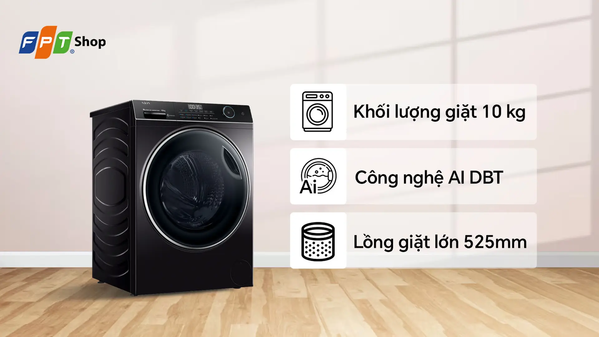 Aqua Inverter 10 kg AW10-B4959U1K(B)