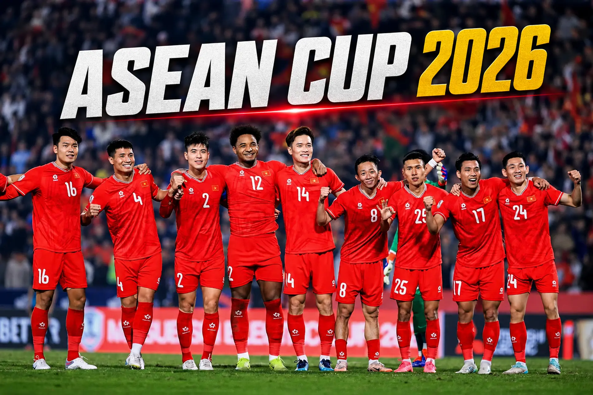 Tất tần tật ASEAN Cup 2026: Lịch thi đấu, danh sách đội tuyển Việt Nam và thể thức giải đấu mới nhất