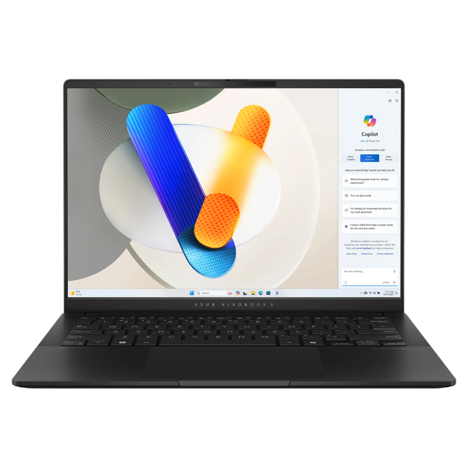 Laptop Asus Vivobook S 14 OLED S5406MA-PP124W Ultra 5-125H/AI/16GB/512GB/14" 3K/Win11