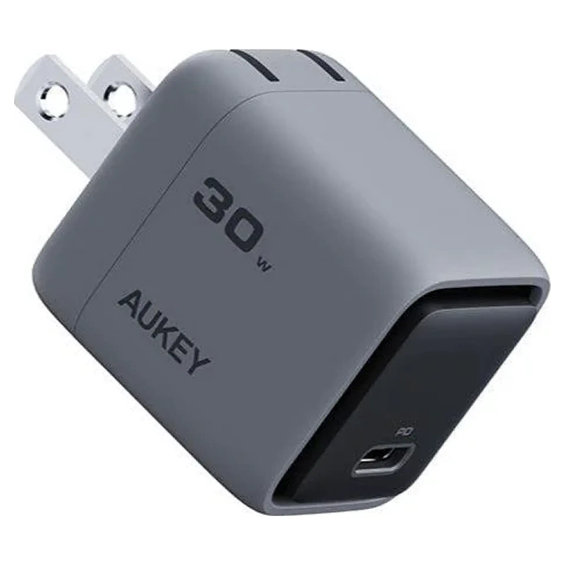 Củ sạc nhanh PD 30W Aukey PA-C1 Pro 1 cổng, chấu gập