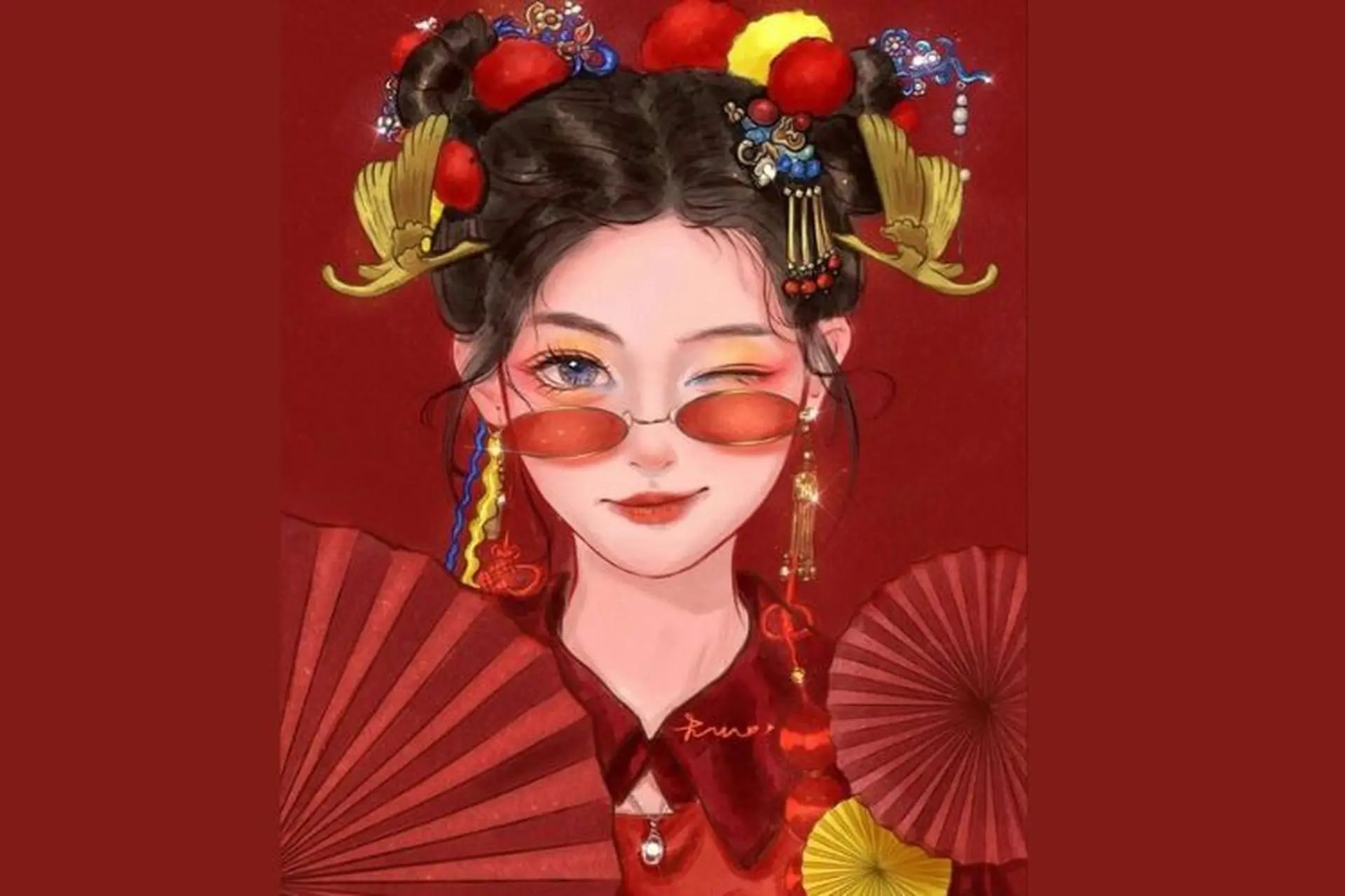 Tổng hợp những mẫu avatar Tết anime đẹp và độc đáo nhất để chào đón xuân Ất Tỵ 2025 