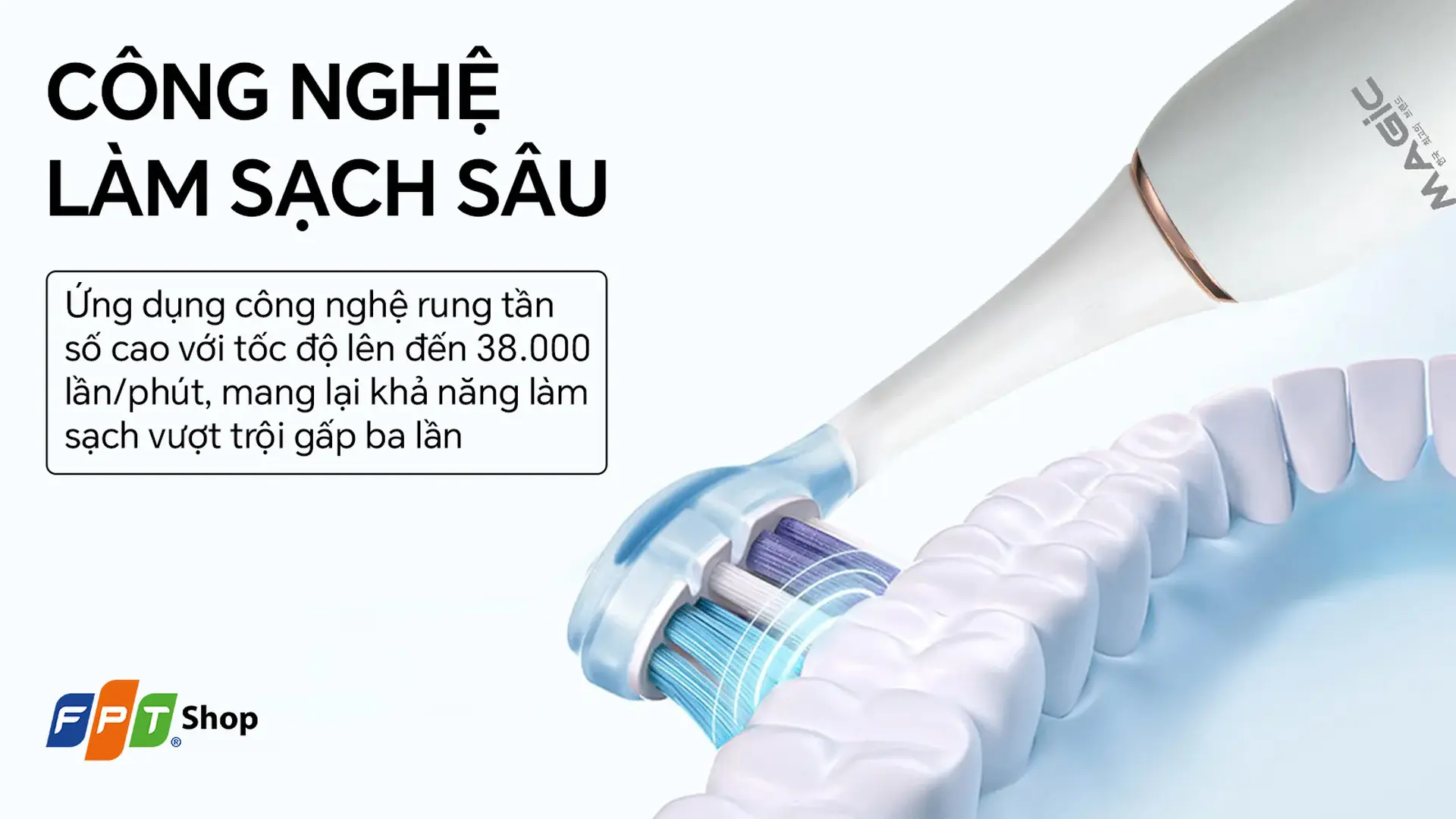Bàn chải điện Magic B-22
