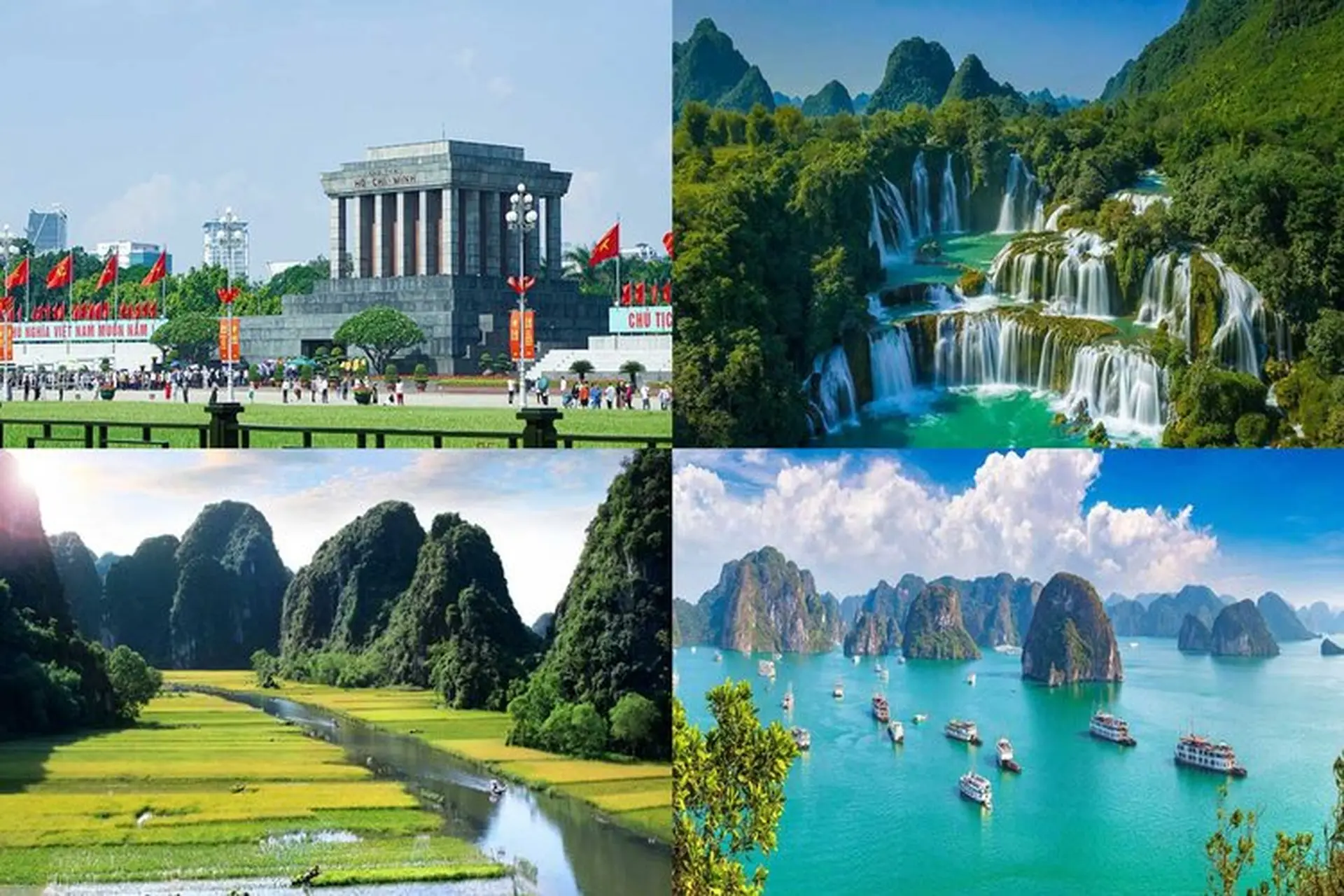 Khám phá bản đồ du lịch Việt Nam cùng hành trình trải nghiệm các điểm đến đặc sắc ở 3 miền