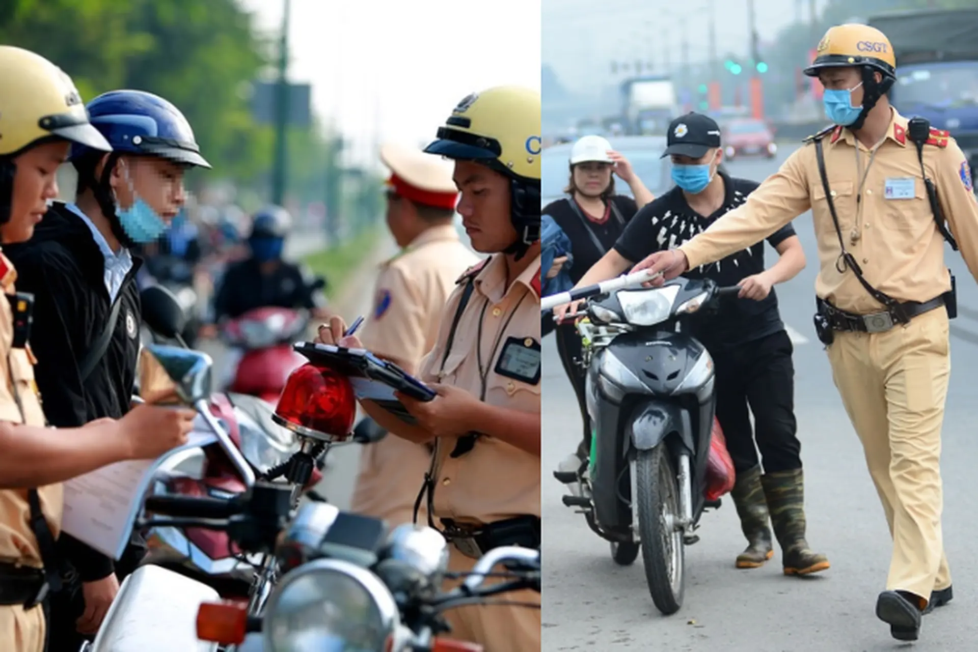 Bảng mức phạt tiền các lỗi vi phạm giao thông 2025 cập nhật mới nhất 