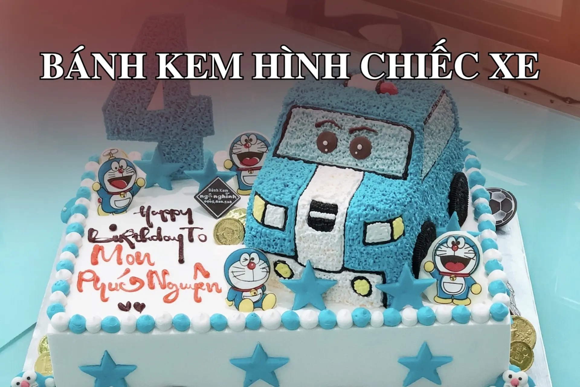 Top những mẫu bánh kem hình chiếc xe ấn tượng - Ý tưởng quà tặng độc đáo cực chất