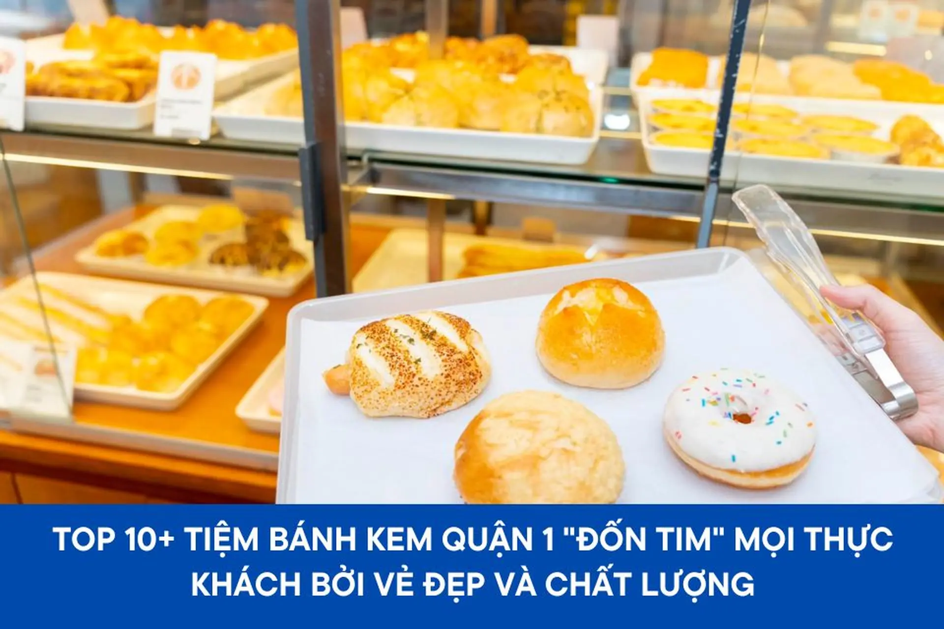 Top 10 tiệm bánh kem Quận 1, TP.HCM ngon và chất lượng nhất mà bạn không nên bỏ qua 