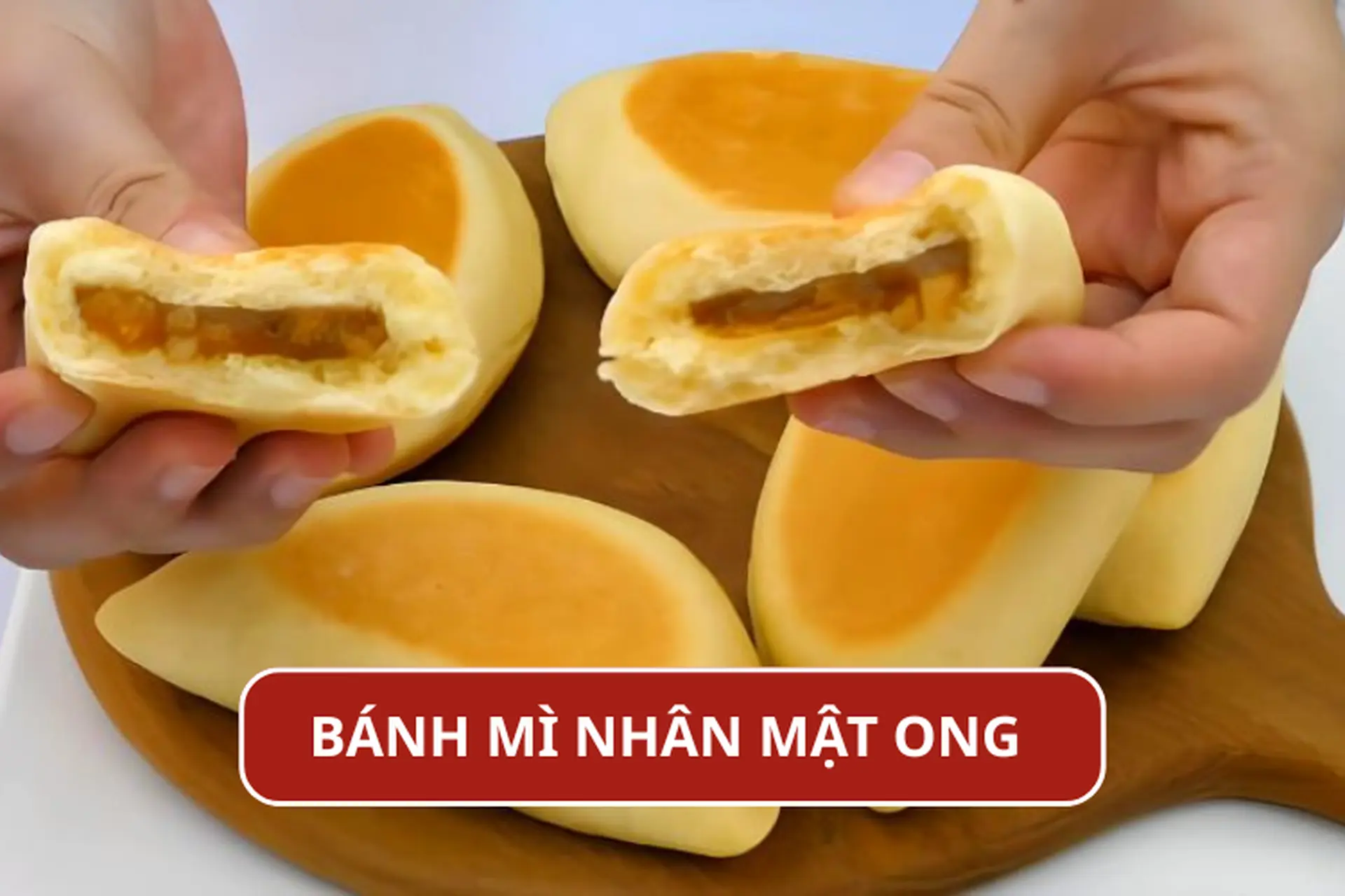 Cách làm bánh mì nhân mật ong bằng chảo thơm ngon, ai cũng có thể thực hiện ngay tại nhà 