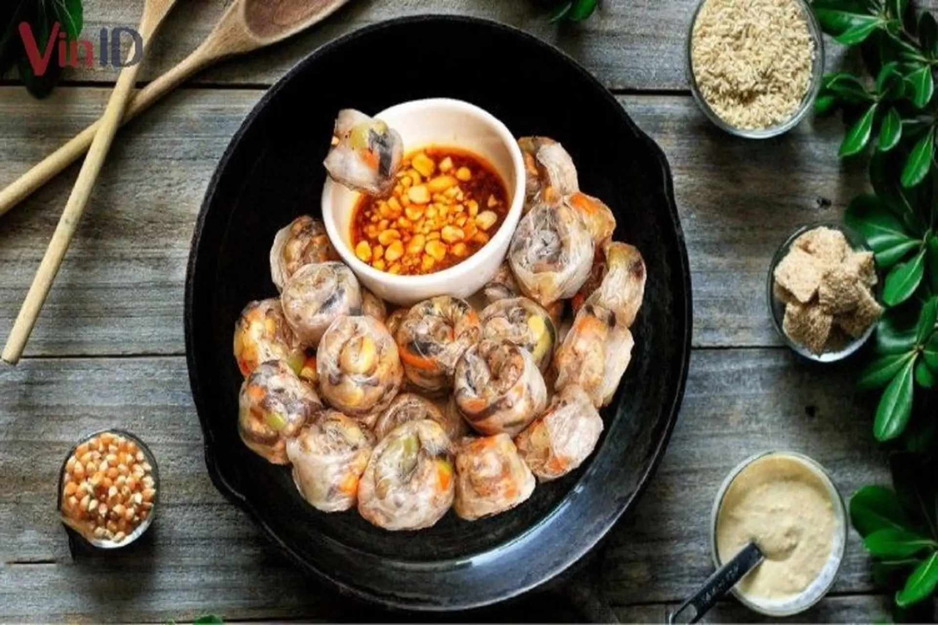 Cách làm bánh tráng lụi chiên chay giòn ngon, món ăn vặt làm mê mẩn nhiều người