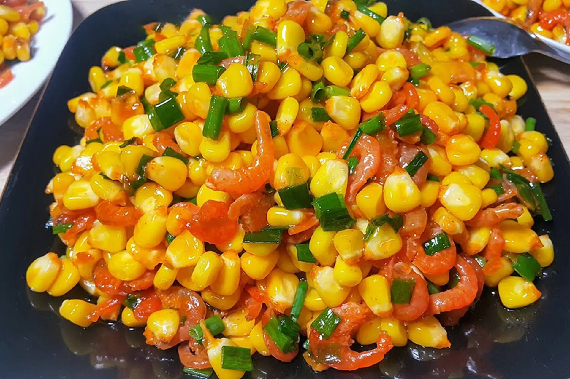 Cách làm bắp xào tôm khô - món ăn dân dã quen thuộc trong bữa cơm gia đình hàng ngày