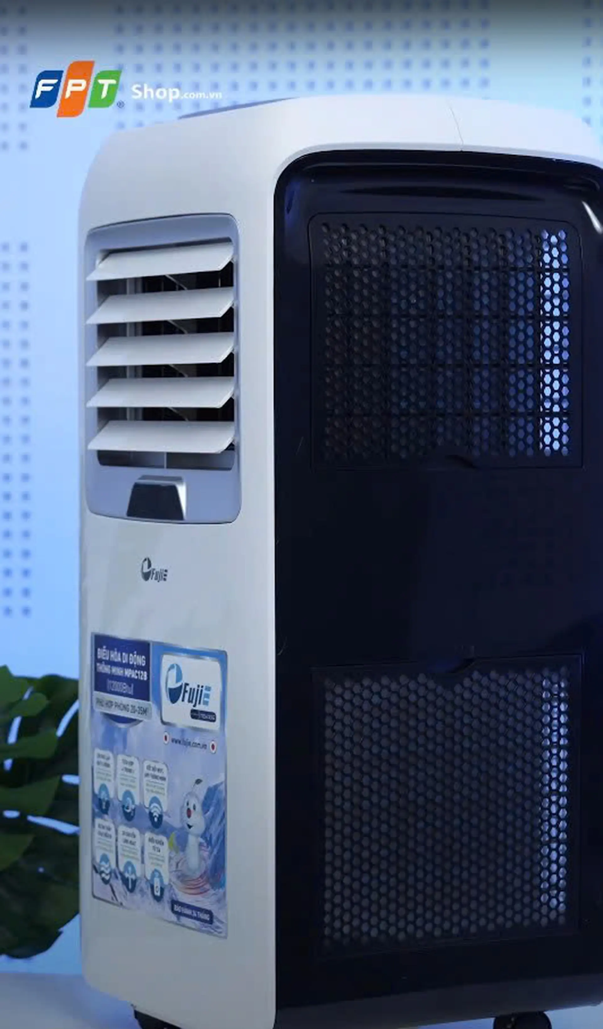 Máy lạnh di động FujiE 1.5 HP MPAC12 - Gọn nhẹ, mát liền tay !!