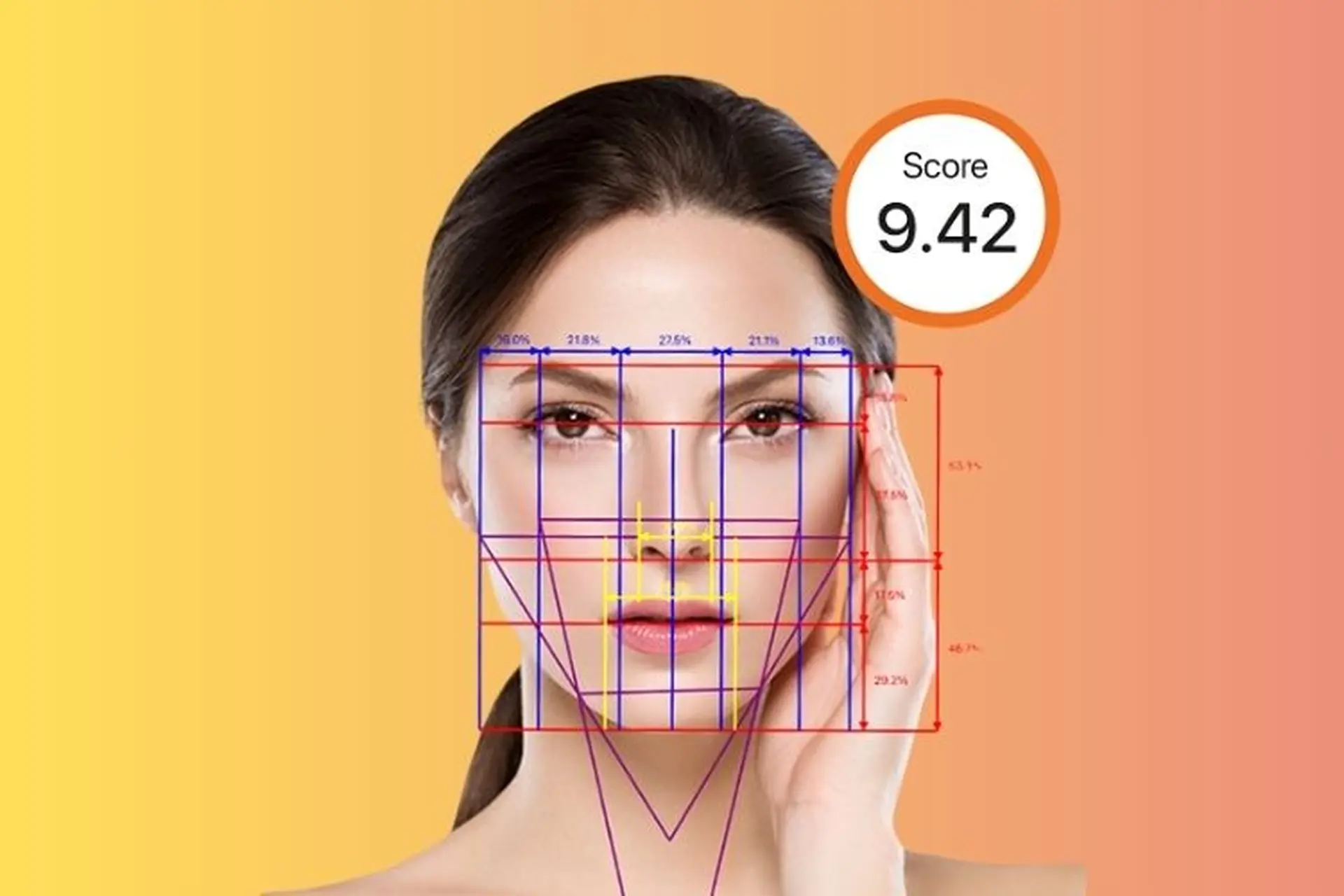 Beauty Scanner - Ứng dụng phân tích khuôn mặt, khám phá tỷ lệ vàng và bí quyết làm đẹp