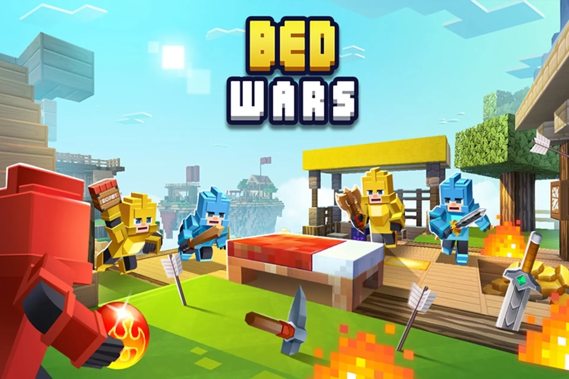 Tải BedWars game: Cuộc phiêu lưu sinh tồn bảo vệ giường ngủ kịch tính và hấp dẫn