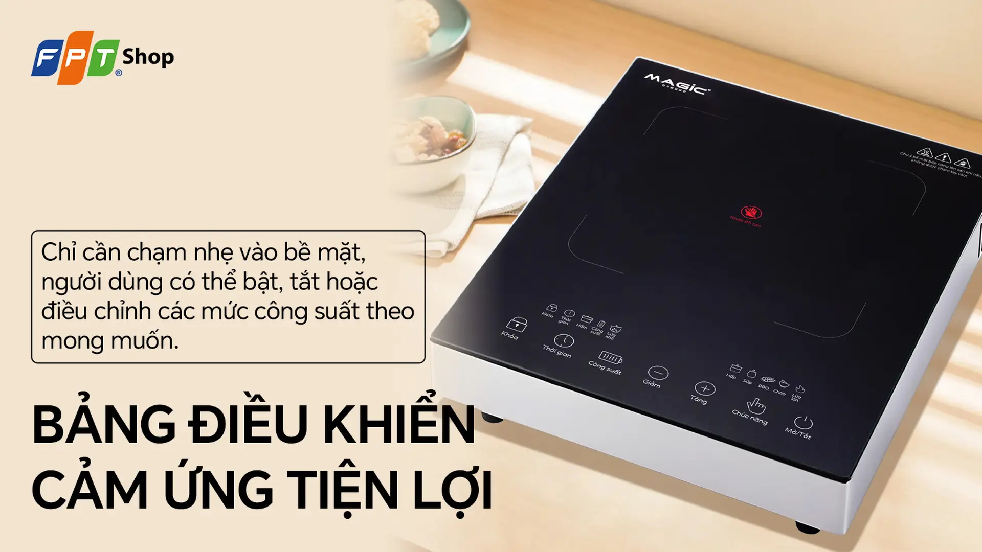 Bếp hồng ngoại đơn Magic A-53 2200W