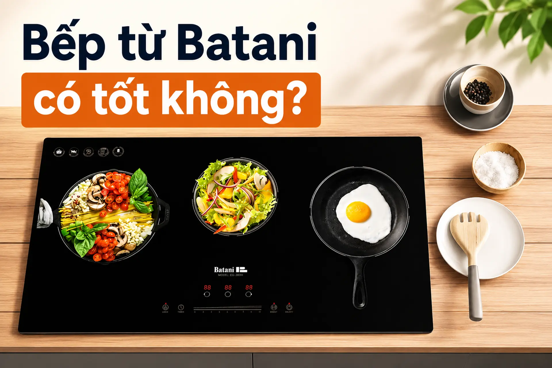 Bếp từ Batani có tốt không? Tìm hiểu xuất xứ, ưu điểm và những mẫu bếp từ Batani đáng cân nhắc