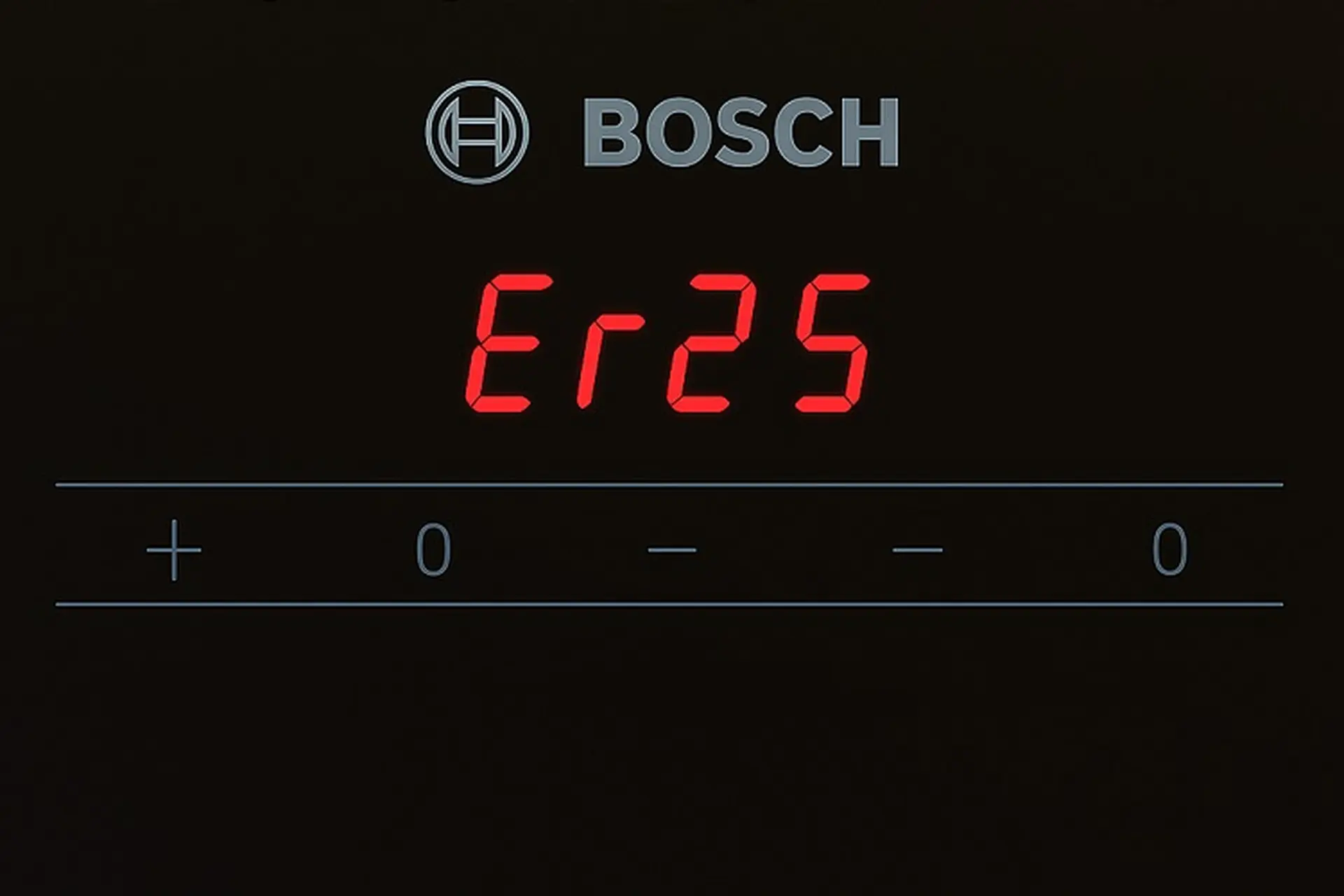 Nguyên nhân và cách khắc phục bếp từ Bosch lỗi Er25, tránh hỏng hóc đáng tiếc