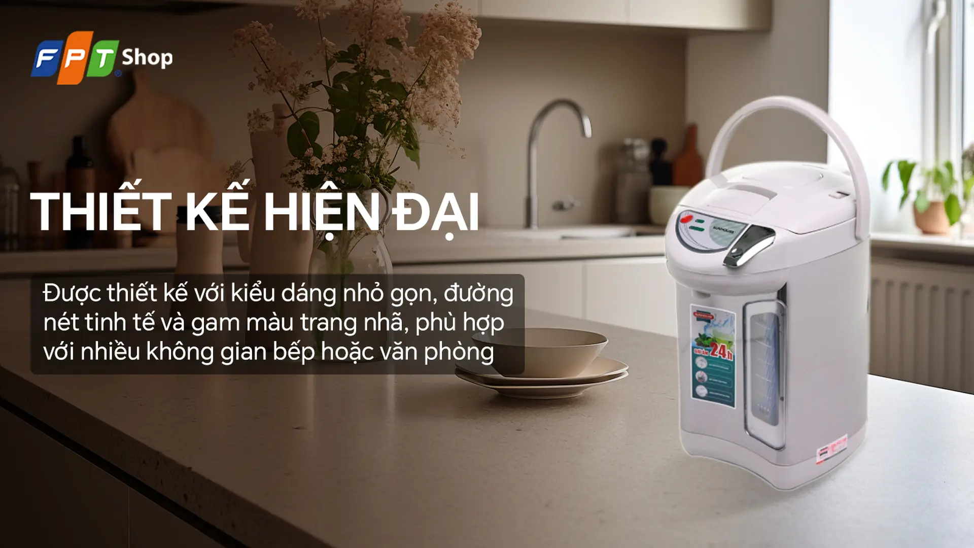 Bình thủy điện Sunhouse 3.3 lít SHD1533