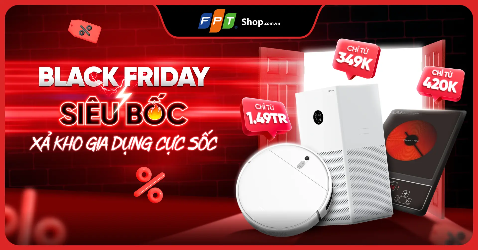 Black Friday siêu bốc - Xả kho gia dụng cực sốc