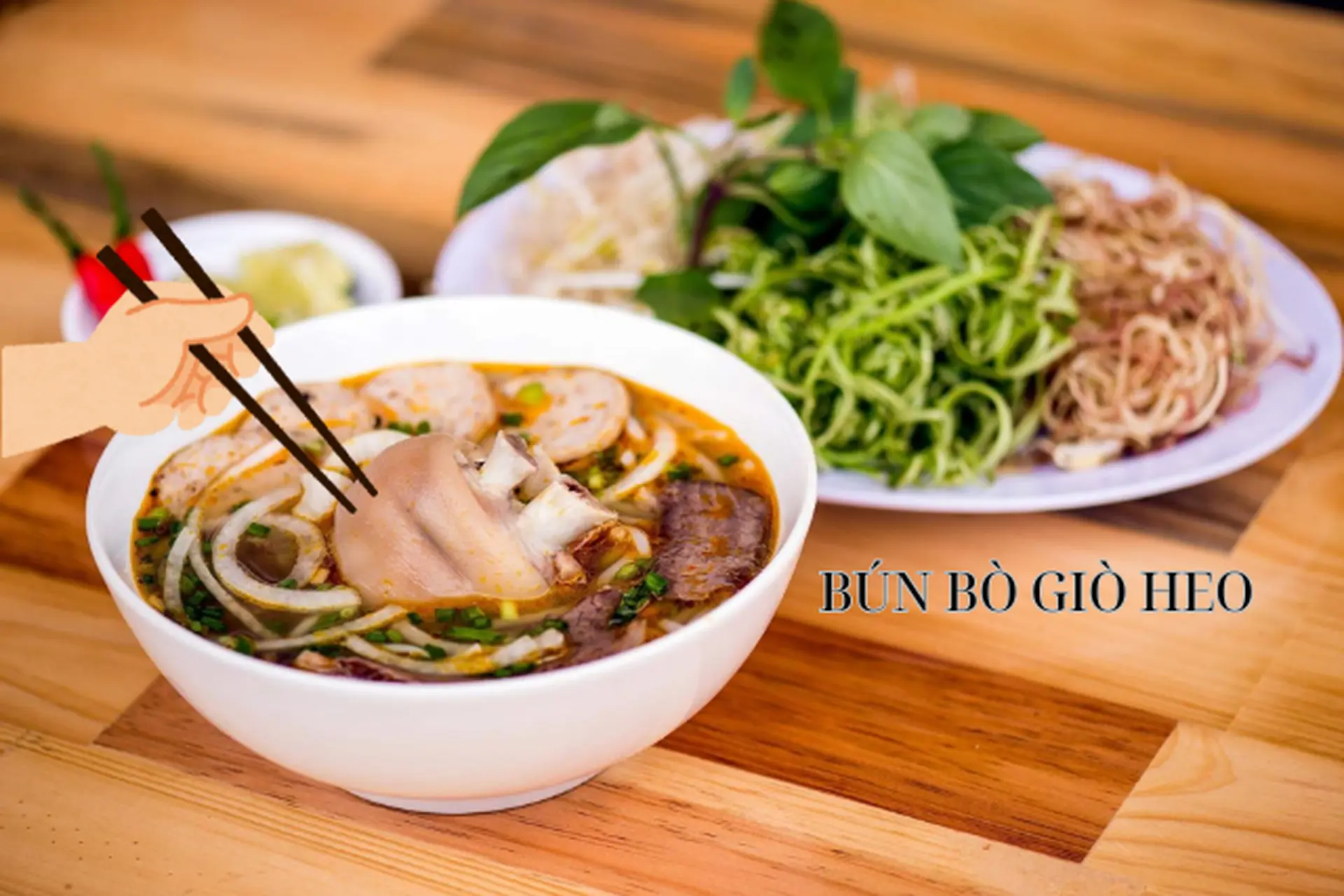Bún bò giò heo - Món ngon khó cưỡng, một chút bí quyết gia truyền sẽ làm bạn bất ngờ