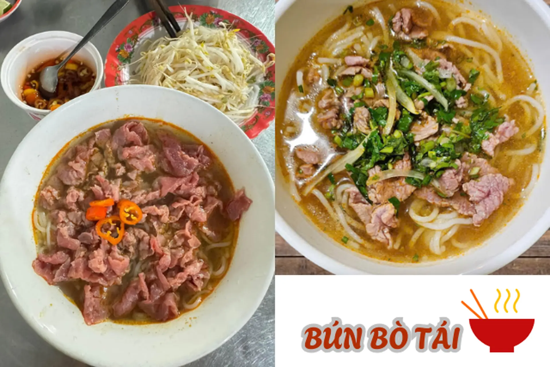 Bún bò tái: Bí quyết gia truyền, tô bún nóng hổi làm say đắm biết bao tín đồ ẩm thực