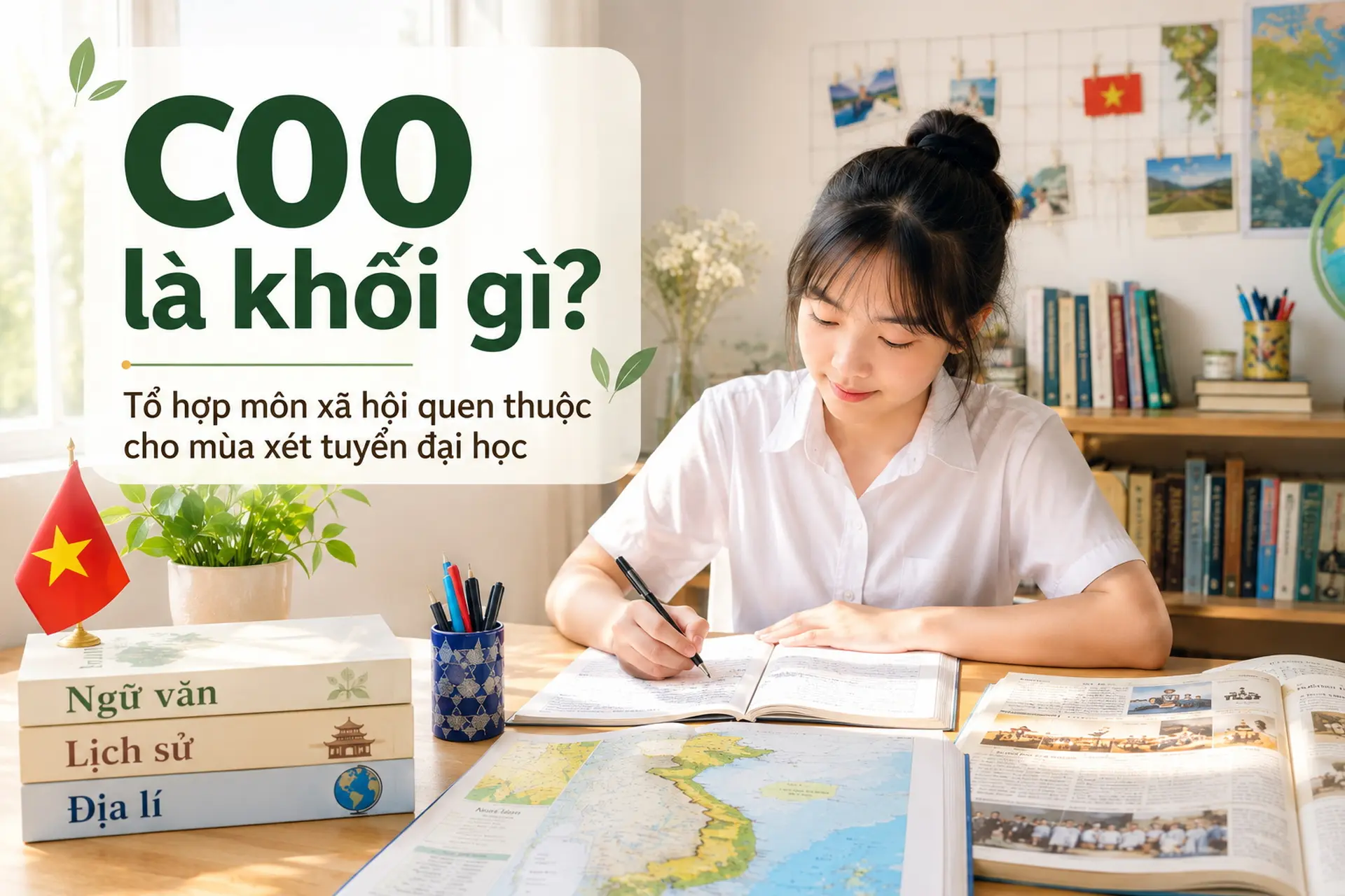 C00 là khối gì? Tổ hợp môn xã hội quen thuộc cho mùa xét tuyển đại học