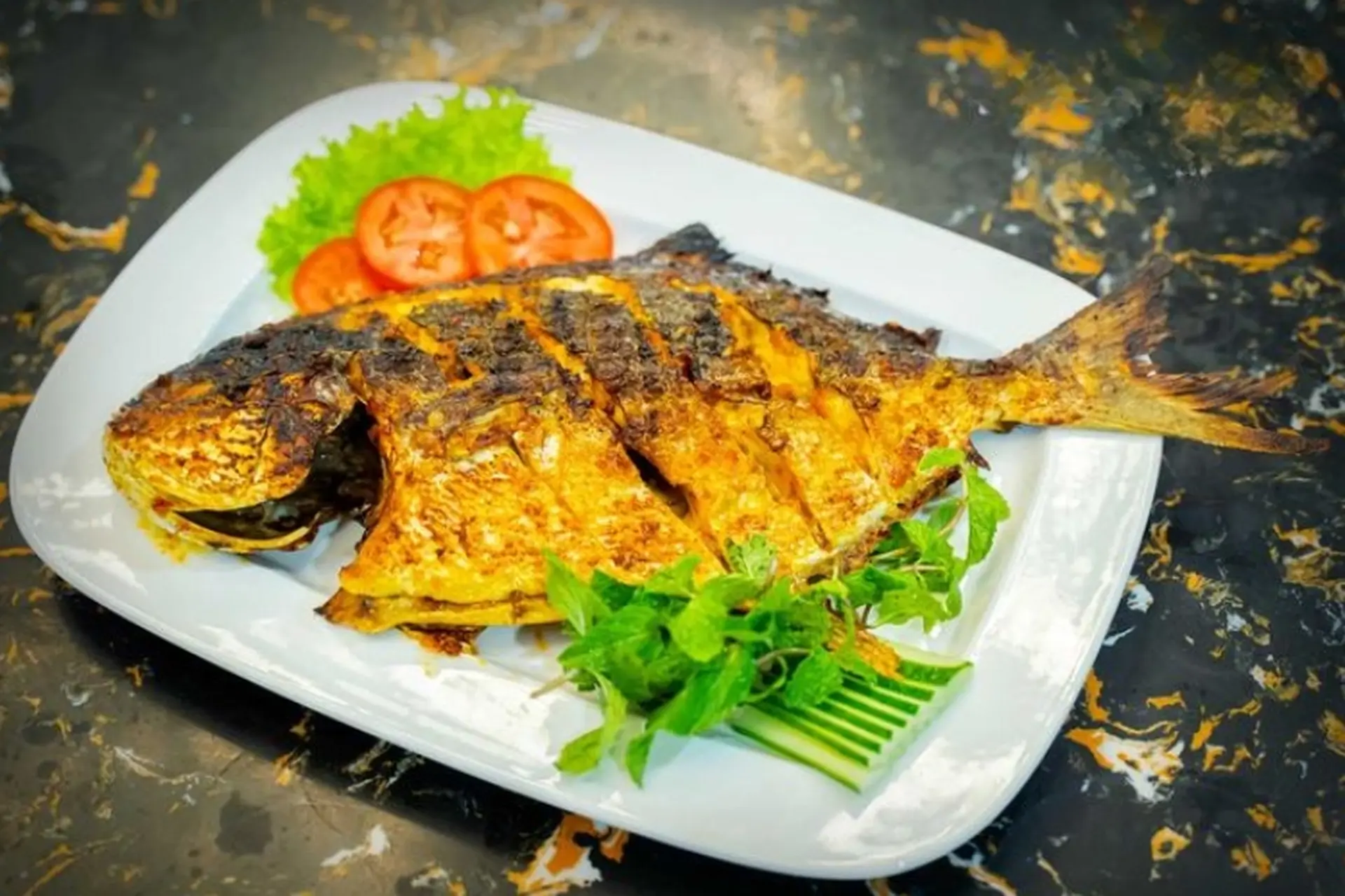 Cách làm món cá chim nướng muối ớt cay nồng bắt vị để cuốn bánh tráng hay làm món nhâm nhi