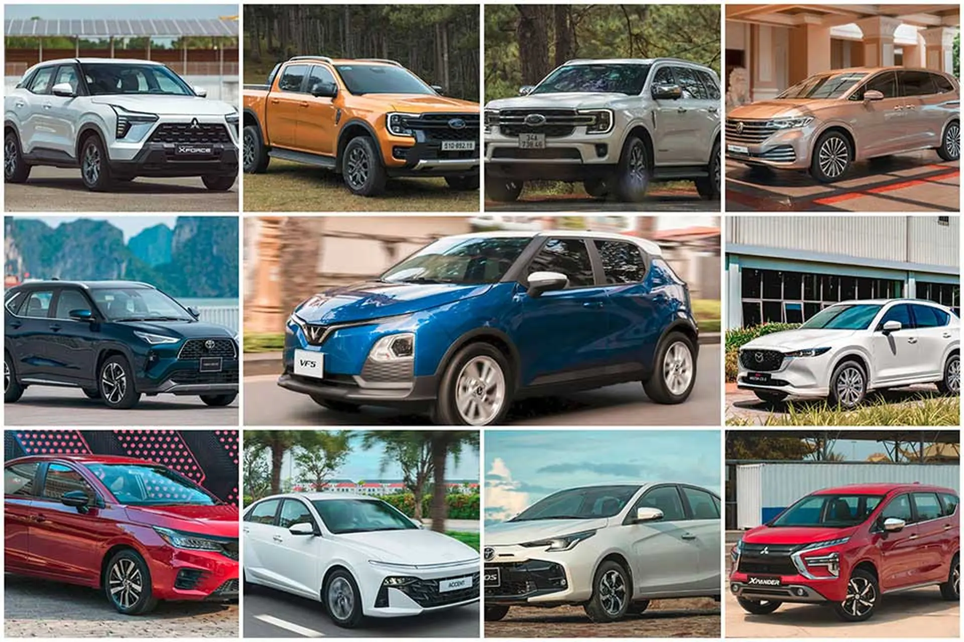 Khám phá các hãng xe ô tô được ưa chuộng nhất tại Việt Nam: Thương hiệu nào dẫn đầu?