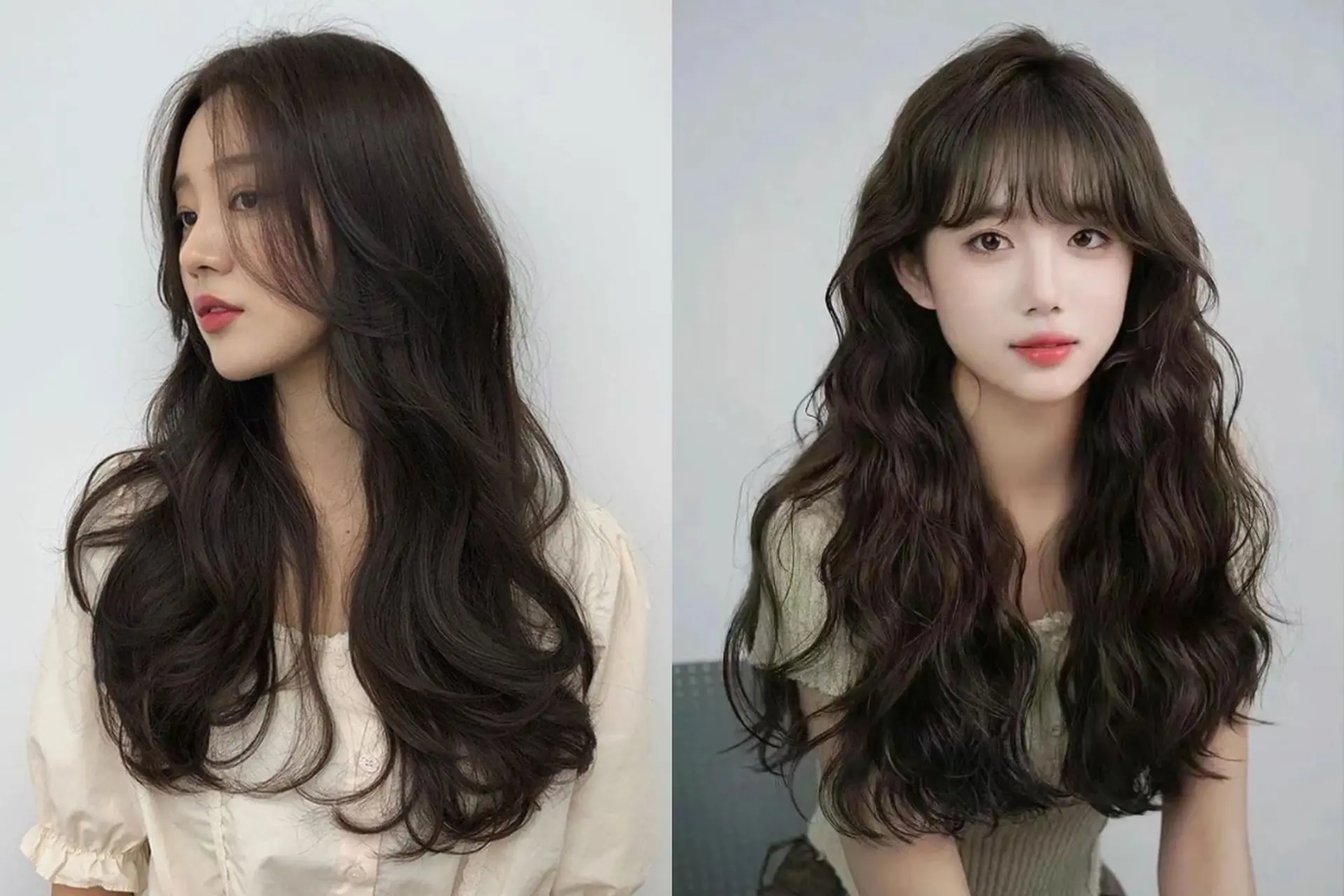 Các kiểu tóc xoăn dài dịu dàng, trẻ trung giúp nàng thăng hạng nhan sắc