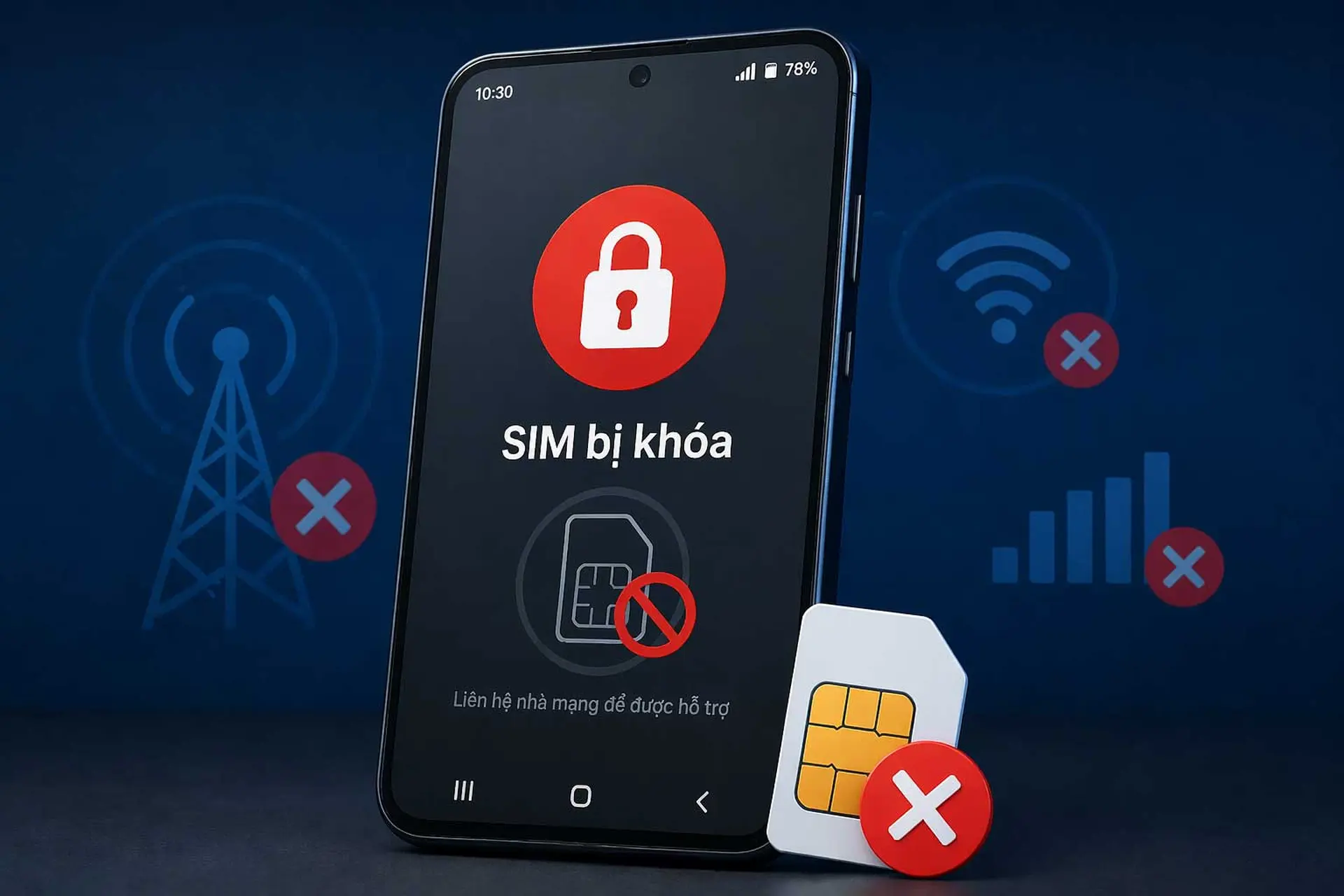 Điểm danh các trường hợp bị khóa SIM sau ngày 15/4
