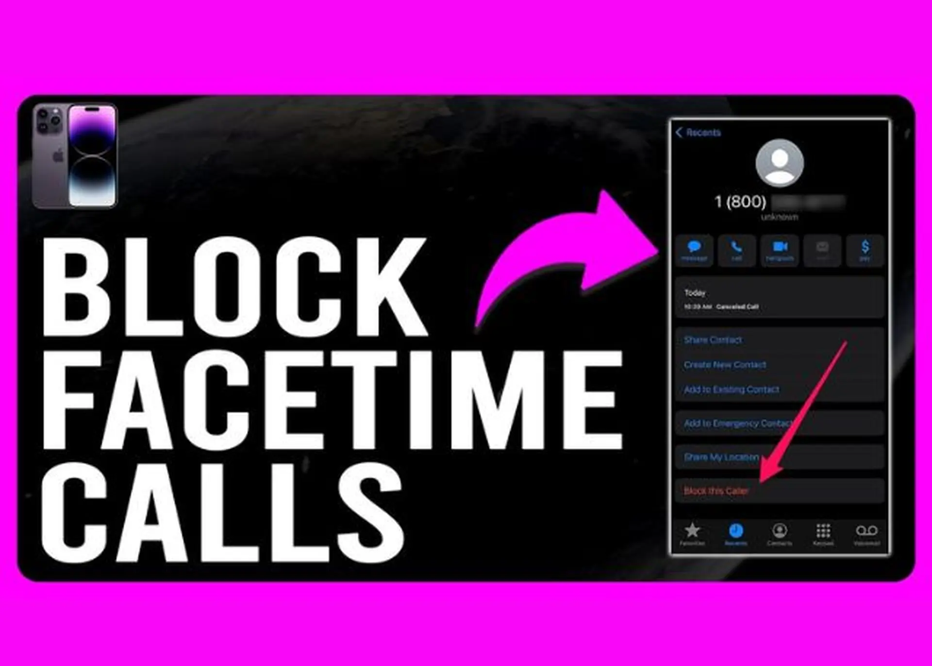Hướng dẫn cách chặn Facetime trên iPhone nhanh chóng, an toàn và hiệu quả nhất
