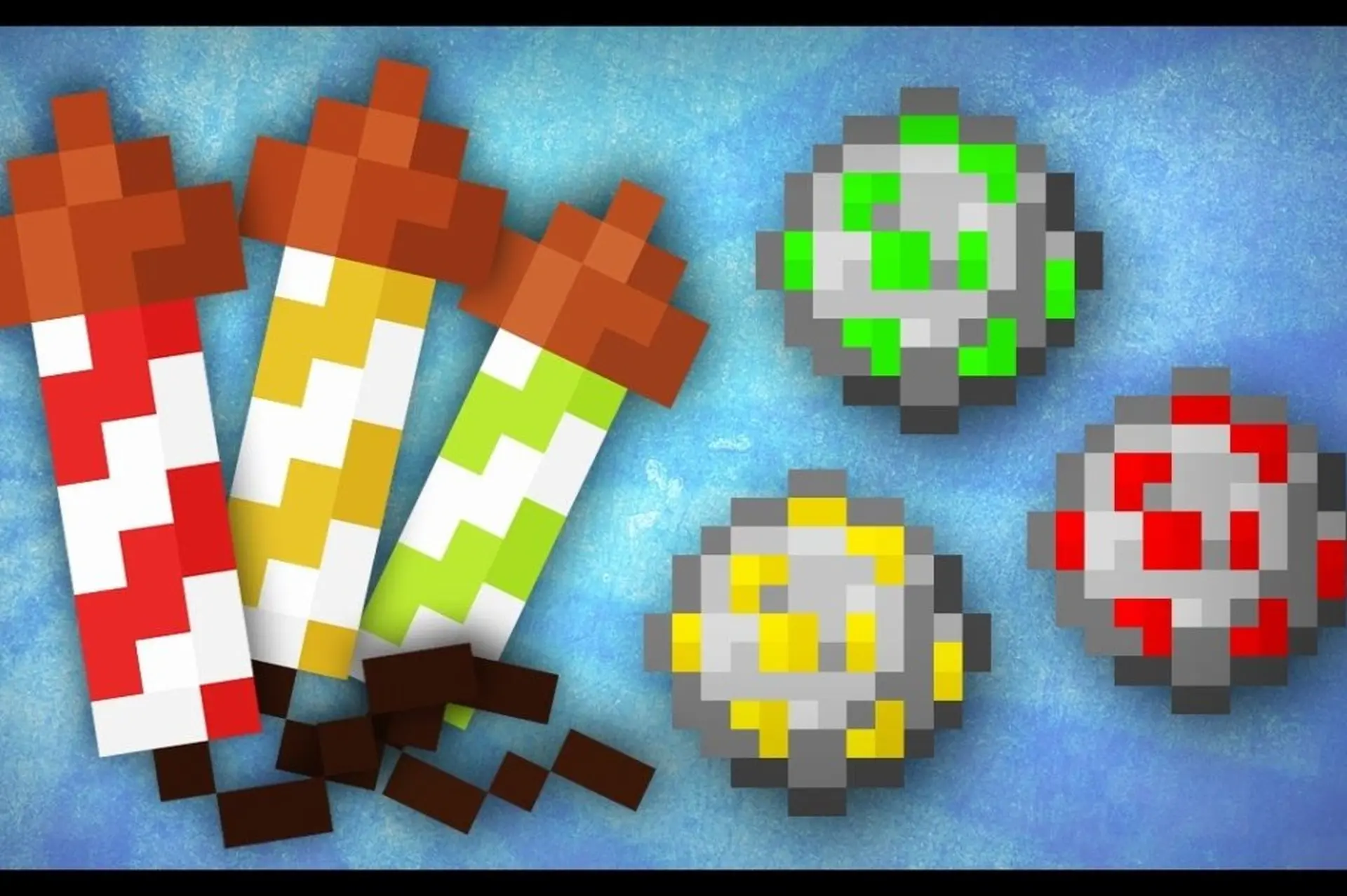 Hướng dẫn cách chế tạo pháo hoa trong Minecraft cực dễ dàng, ai cũng làm được