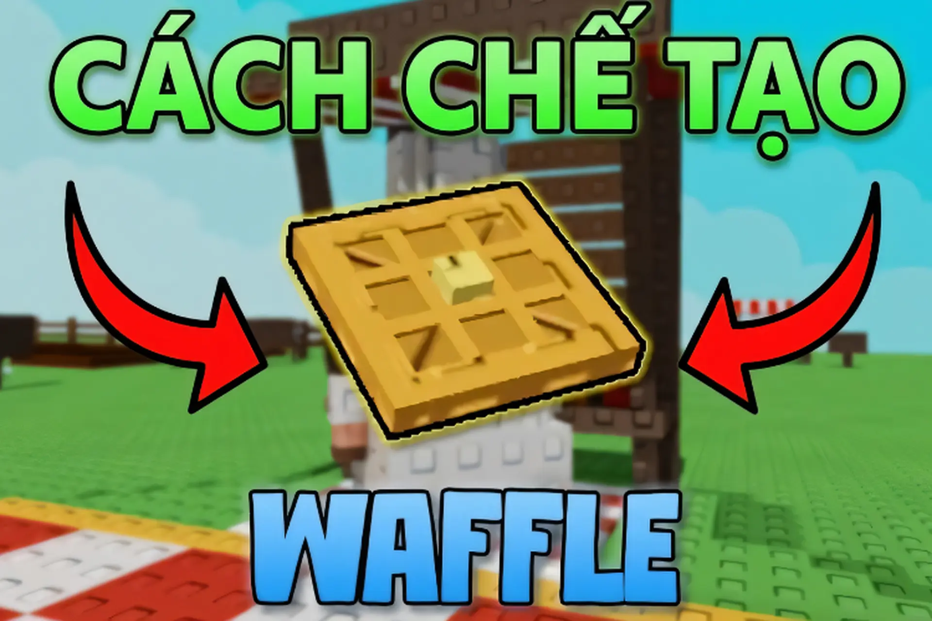 Cách chế Waffle trong Grow A Garden và mẹo dùng bánh waffle để lấy vật phẩm
