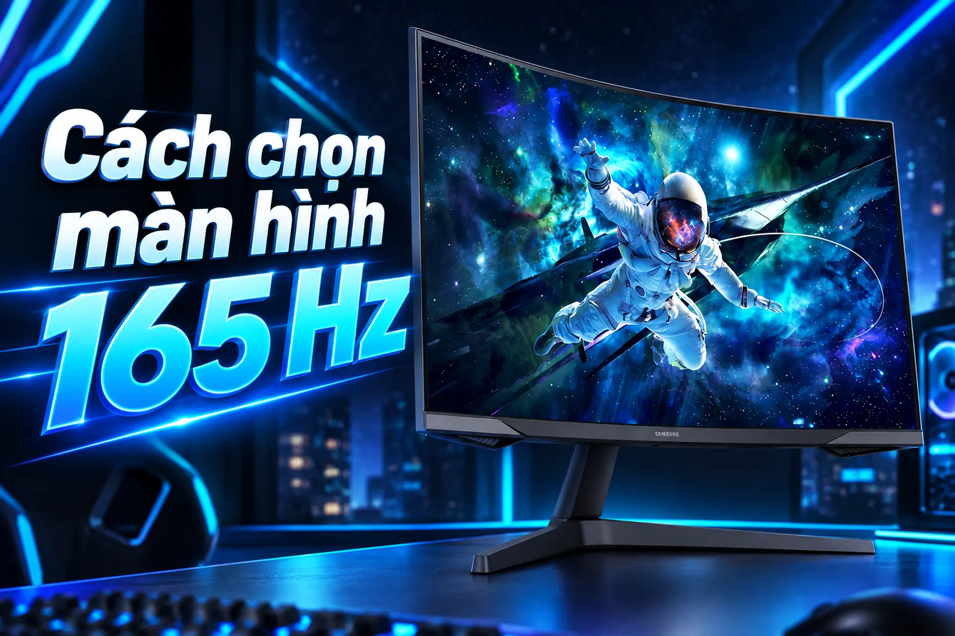 Cách chọn màn hình 165 Hz phù hợp với nhu cầu chơi game và làm việc hiệu quả