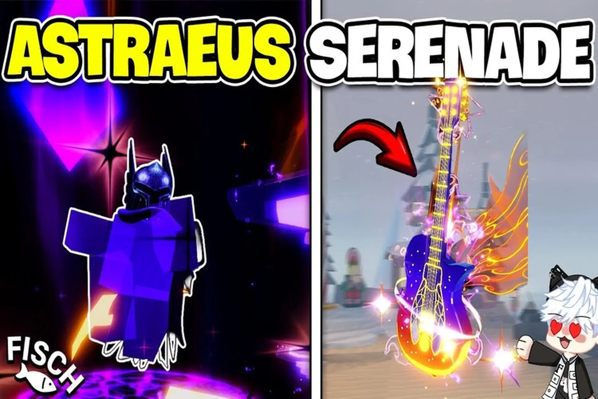 Cách có cần câu Astraeus Serenade trong Fisch, game câu cá cực hot trên Roblox