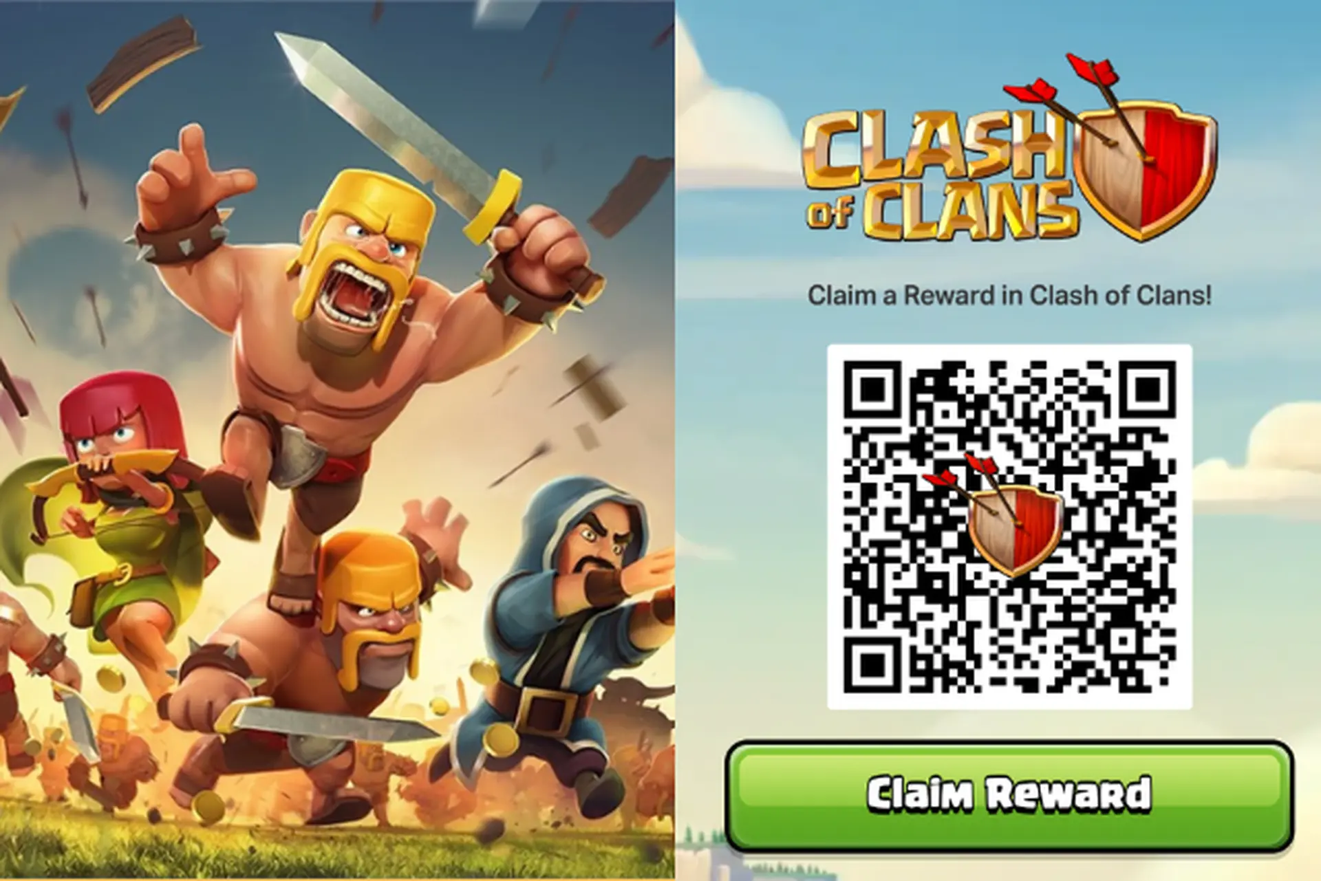 Cách có phần thưởng miễn phí trong Clash of Clans đơn giản mà không phải ai cũng biết