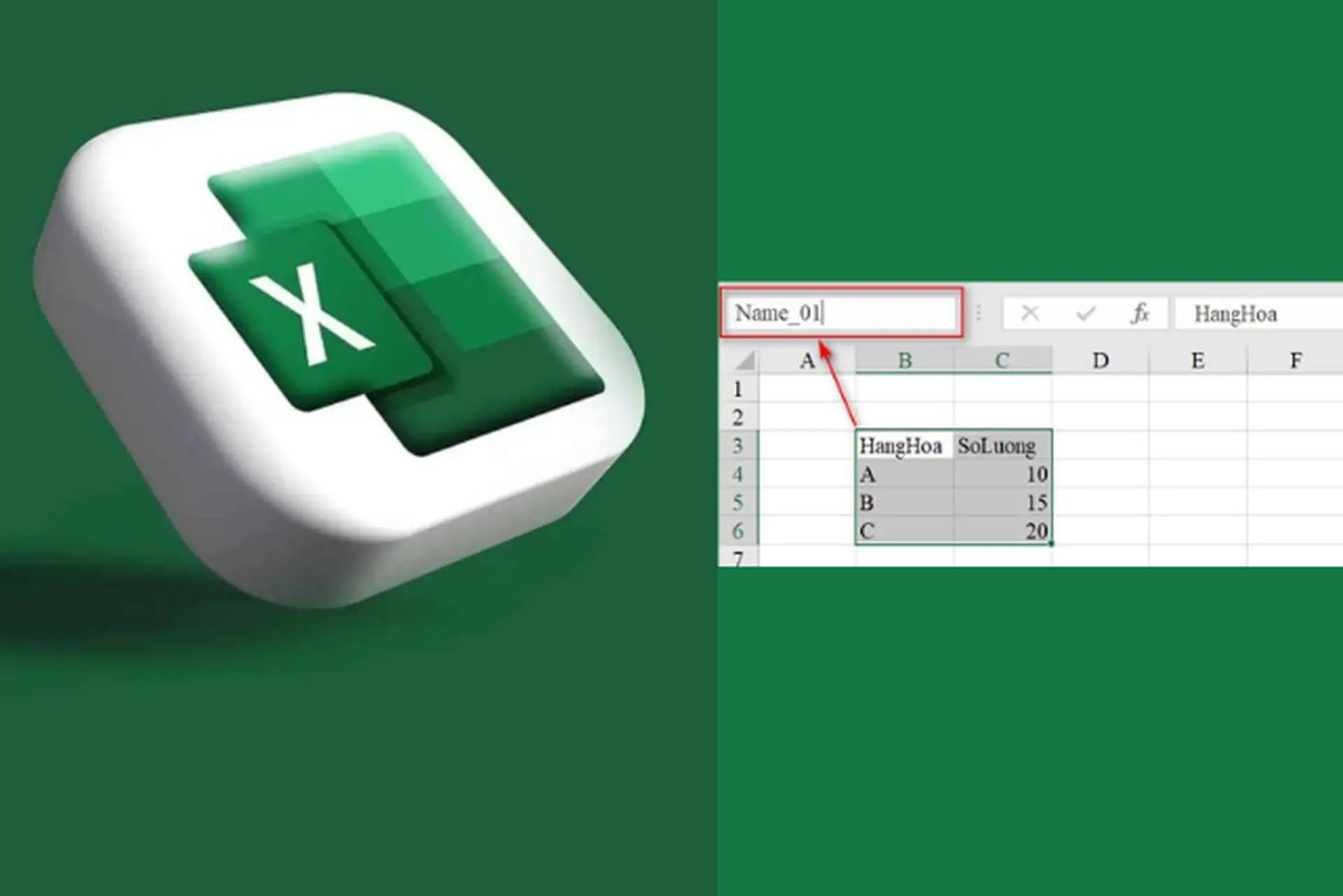 Cách đặt tên cho bảng Excel đơn giản mà ai cũng làm được, giúp quản lý dữ liệu dễ dàng hơn